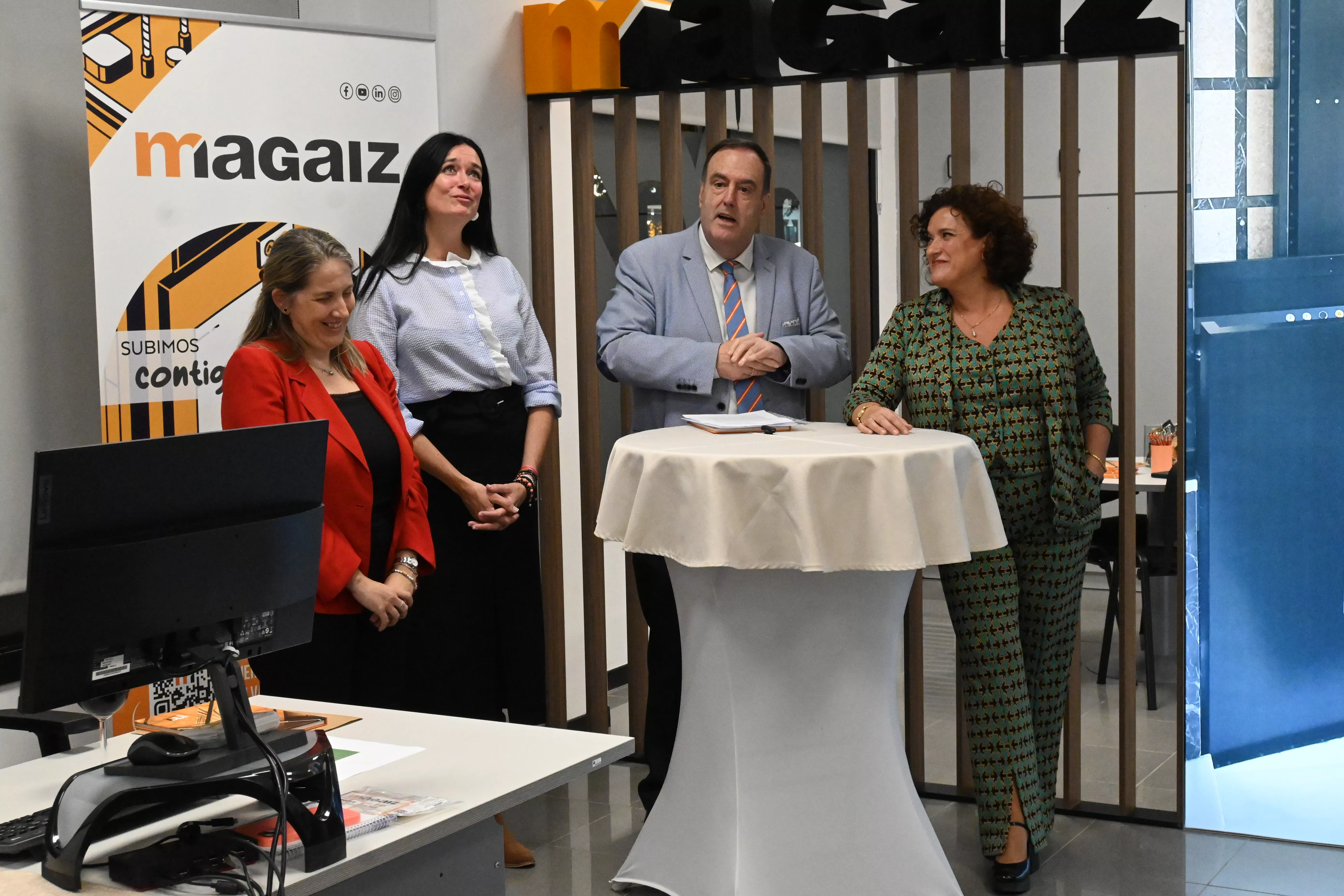 Inauguración de Magaiz en Huesca. Foto Carlos Jalle
