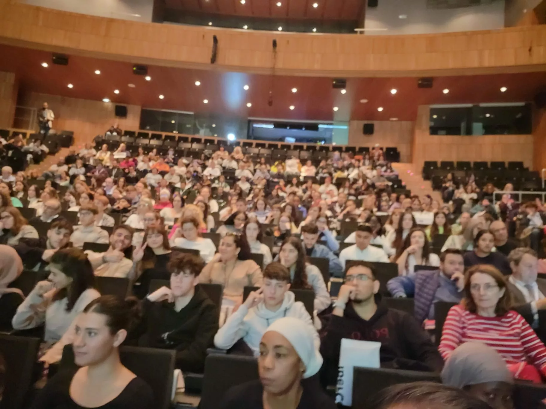 Auditorio del Palacio de Congresos en la apertura del SIE