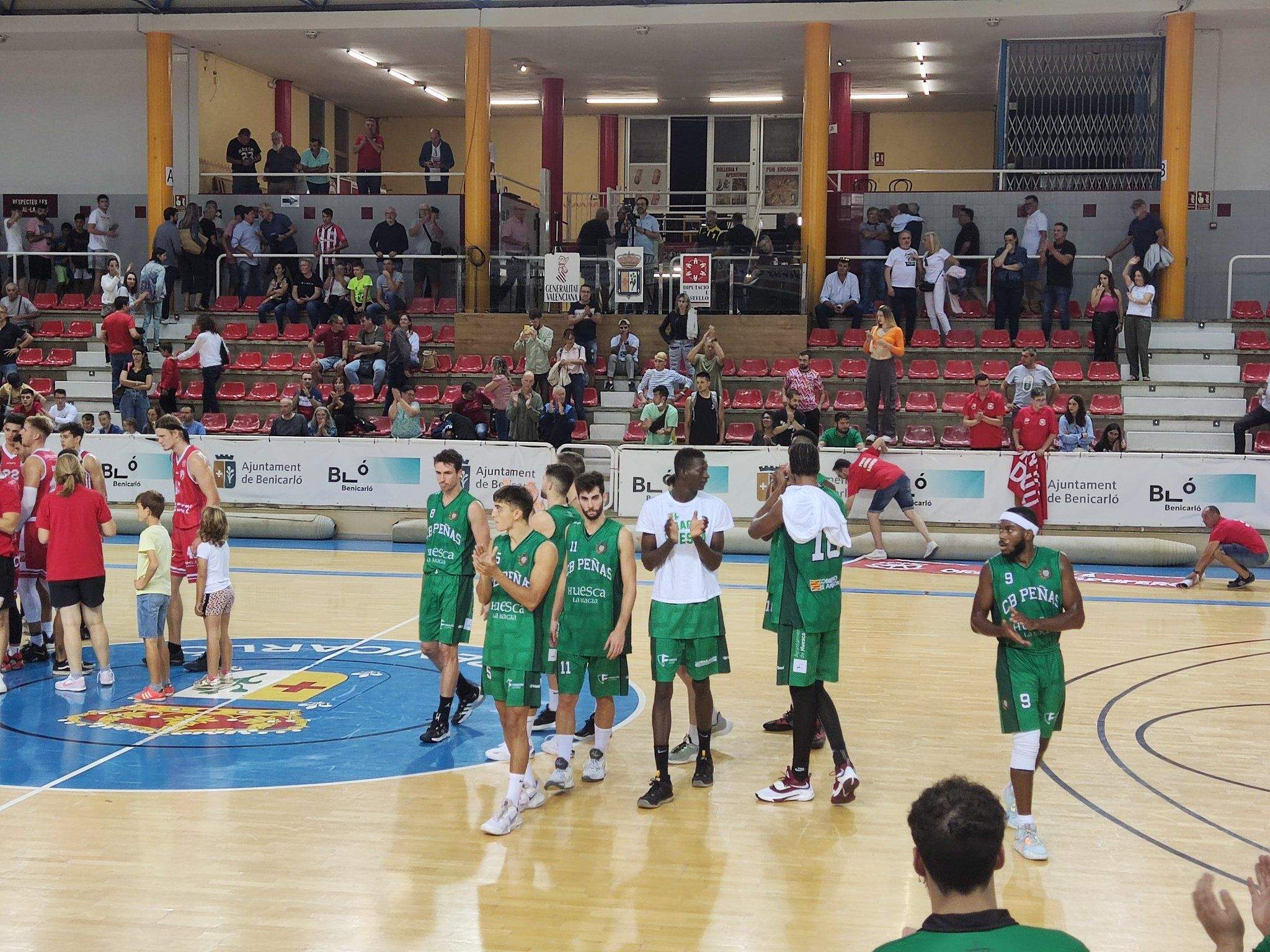 El CB Benicarló se impuso al conjunto peñista por 72-57