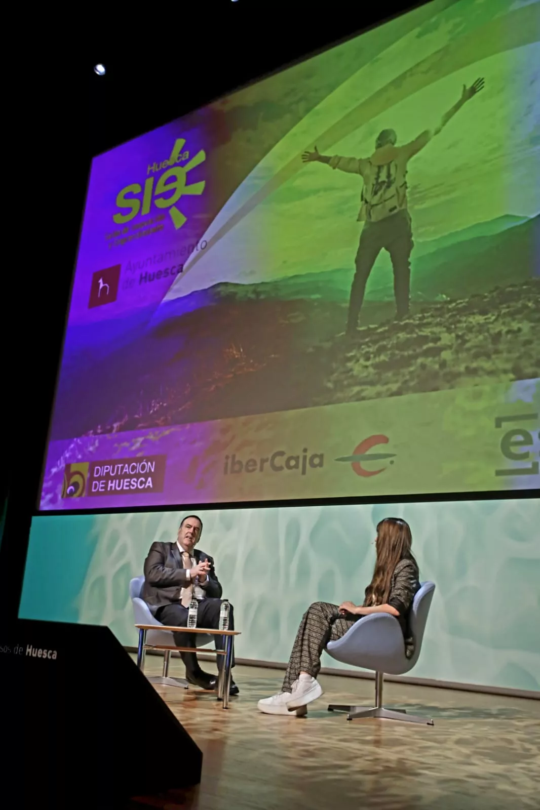 Javier García Antón y Almudena Cid.  Foto Lolo Francos