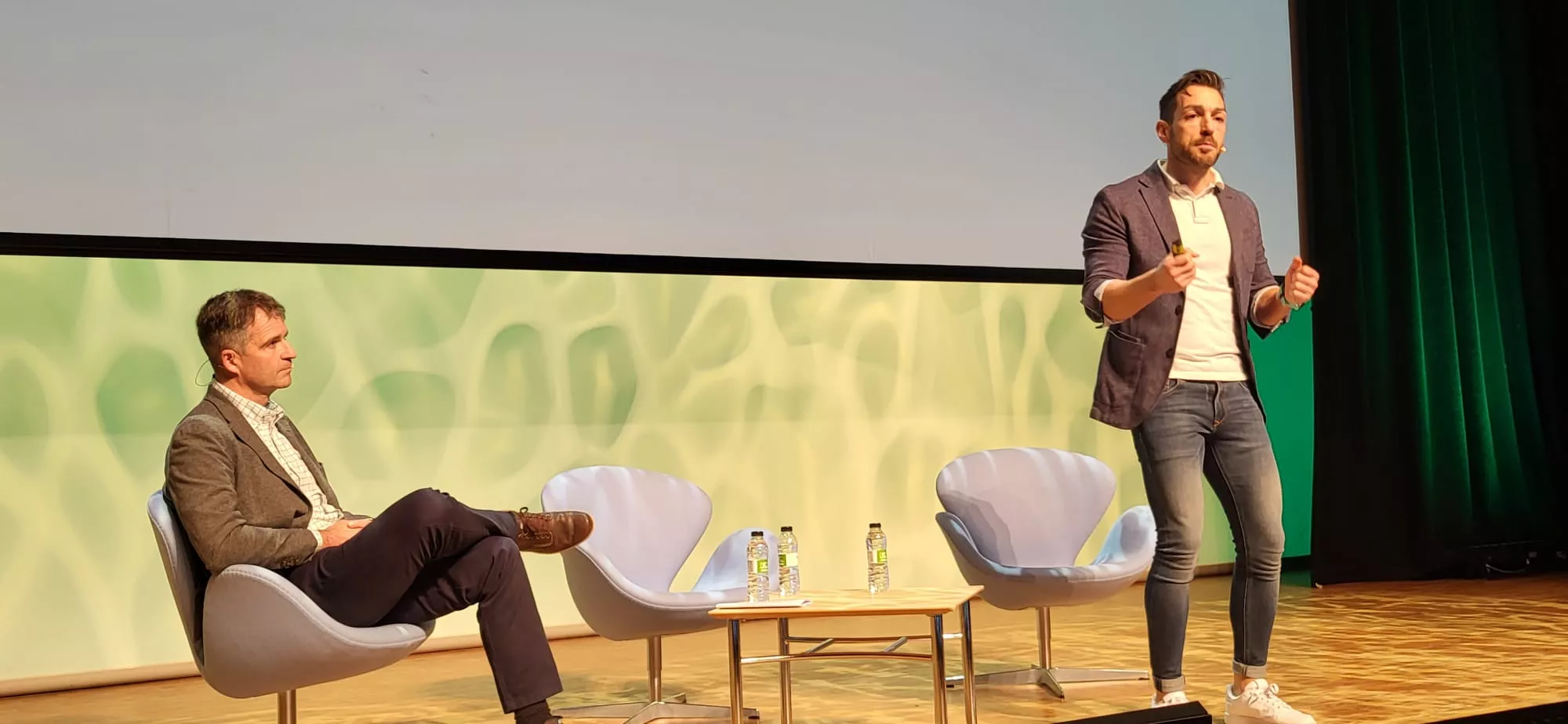 Nacho Alastruey y Eduardo Prieto Iglesias en el SIE