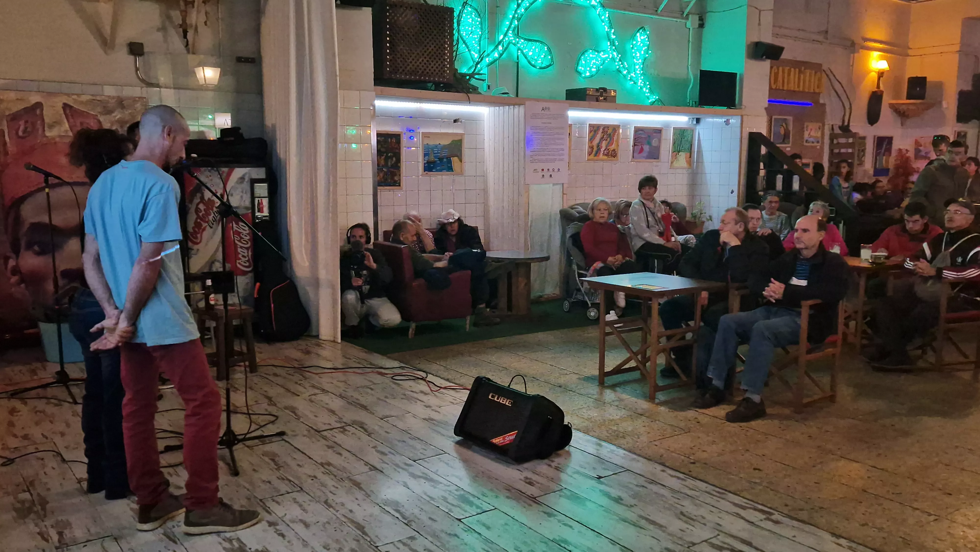 Encuentro de expresión musical y poética de Diversario 2023. Foto Myriam Martínez