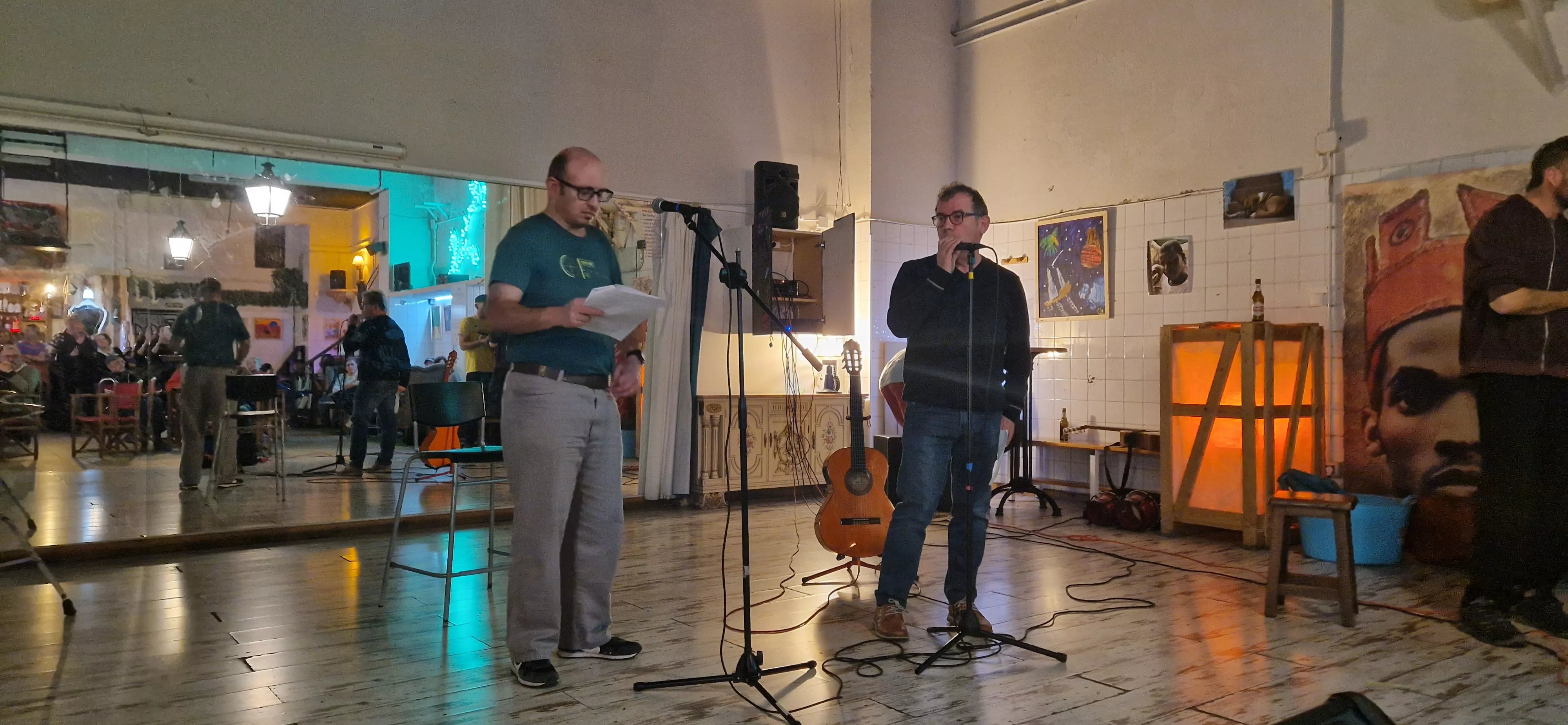 Encuentro de expresión musical y poética de Diversario 2023. Foto Myriam Martínez