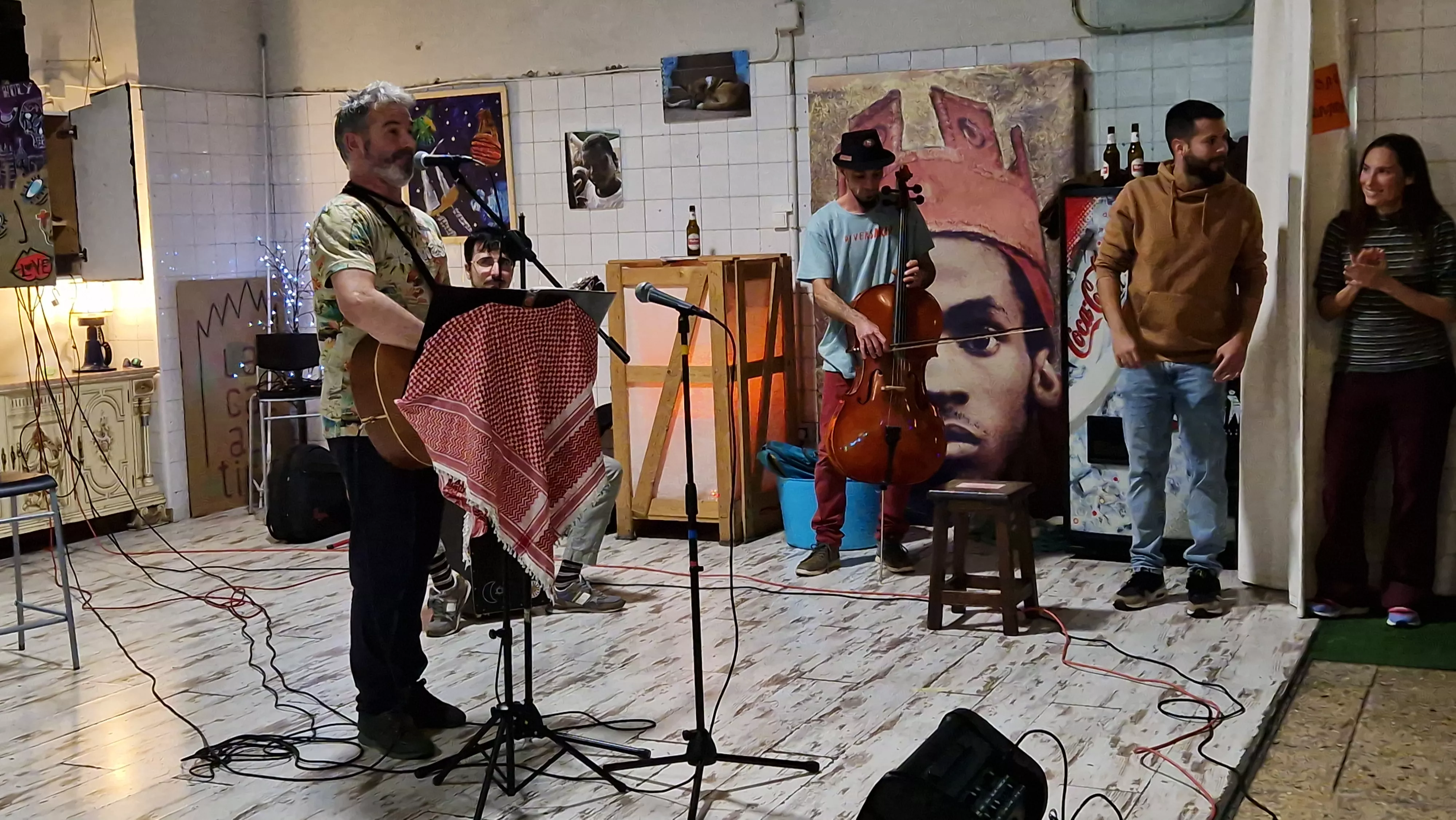 Encuentro de expresión musical y poética de Diversario 2023. Foto Myriam Martínez