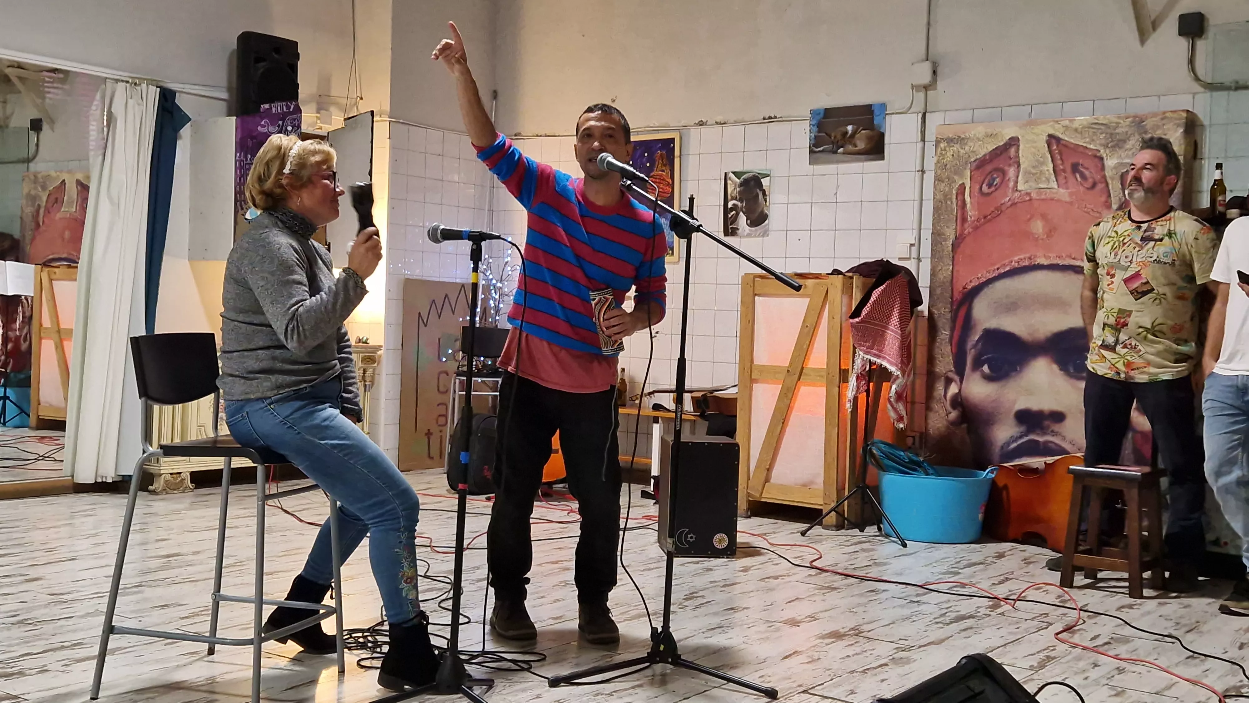 Encuentro de expresión musical y poética de Diversario 2023. Foto Myriam Martínez