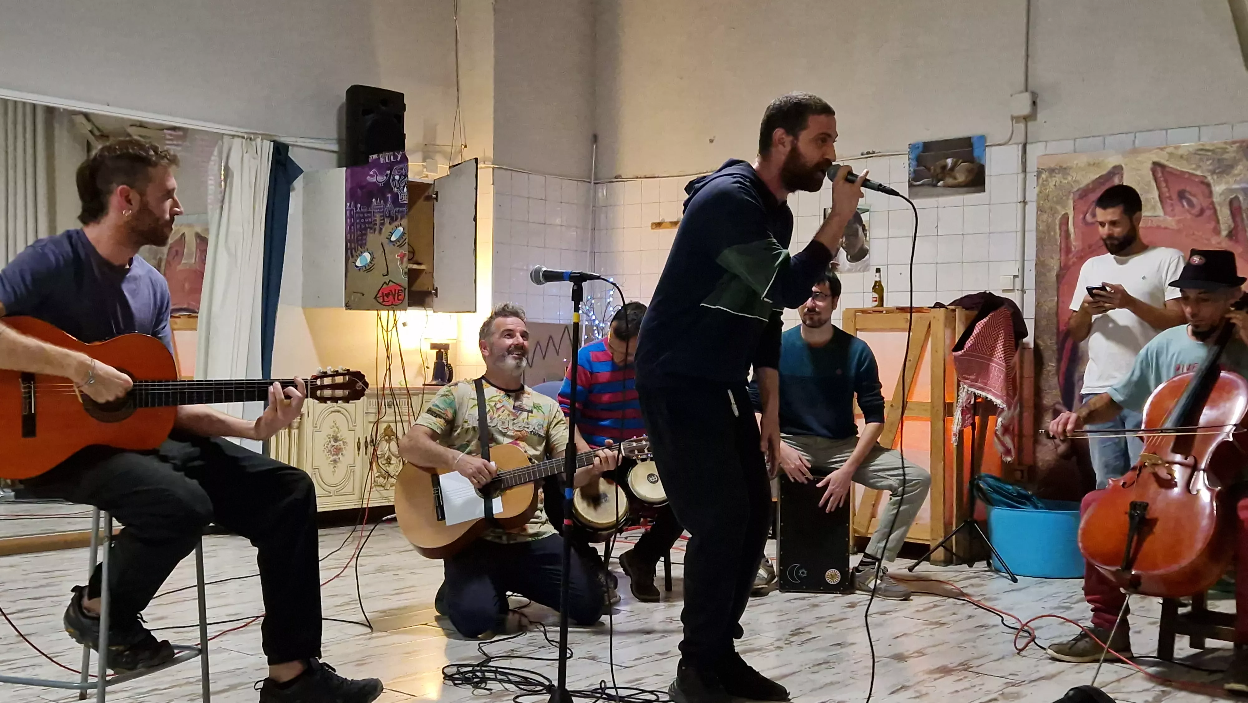 Encuentro de expresión musical y poética de Diversario 2023. Foto Myriam Martínez