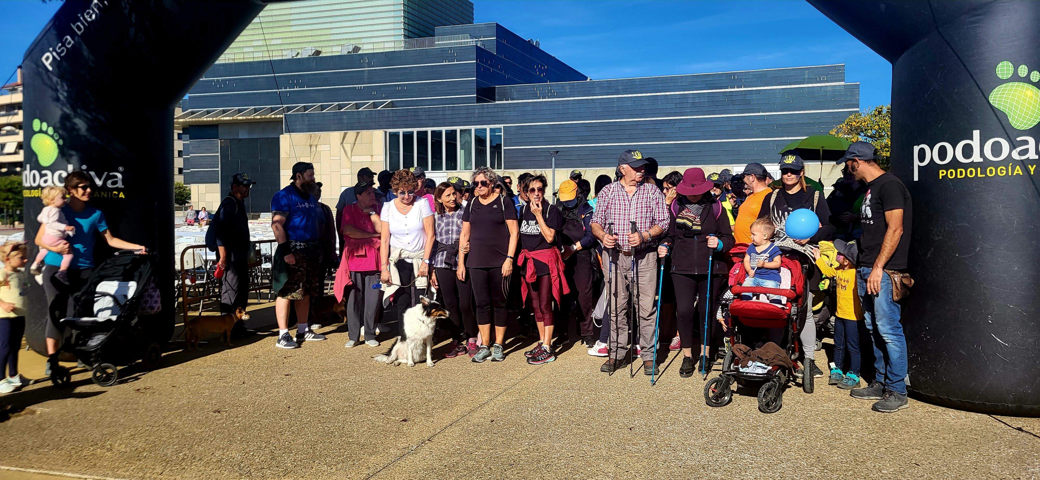 Andada Deja Huella por la Salud Mental de Arcadia y la Fundación Rey Ardid. Foto Myriam Martínez