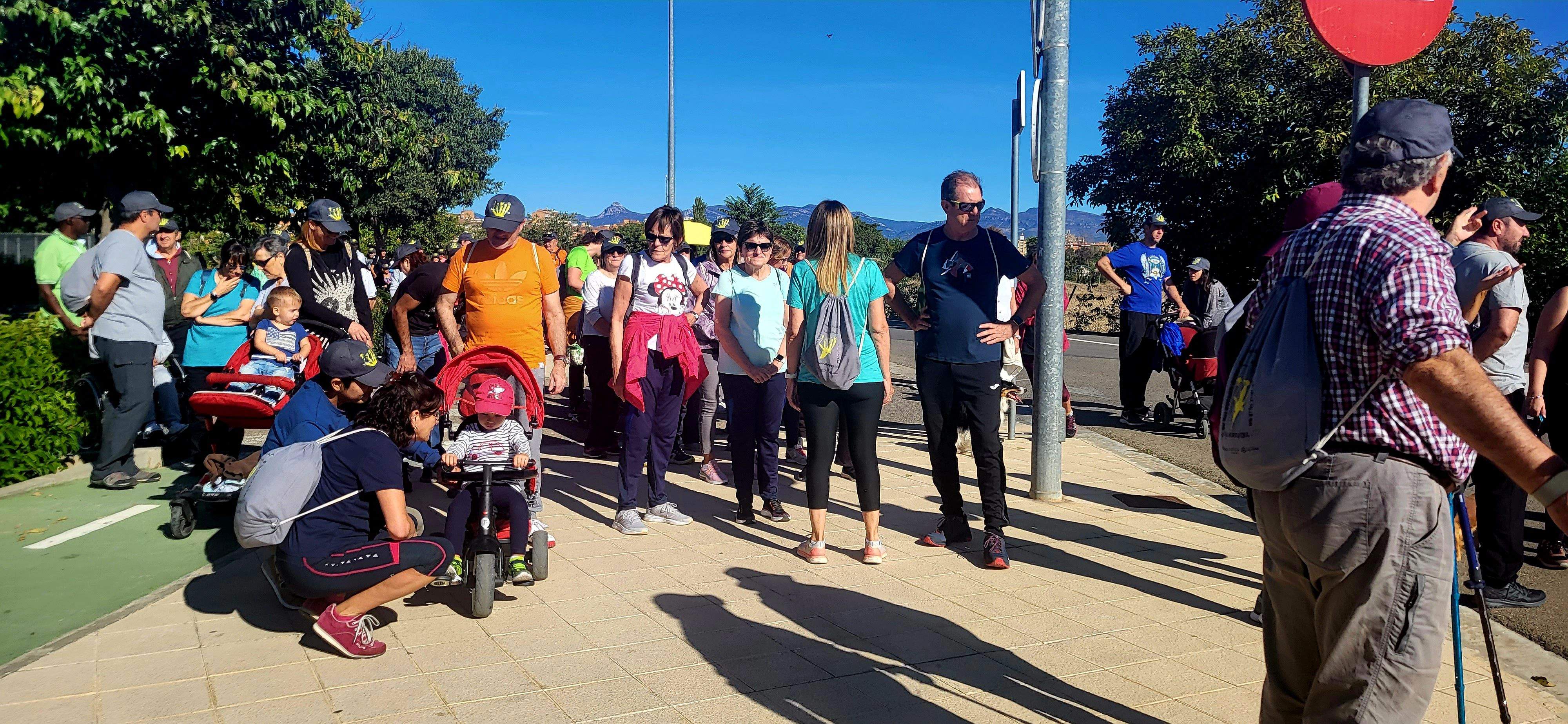 Andada Deja Huella por la Salud Mental de Arcadia y la Fundación Rey Ardid. Foto Myriam Martínez