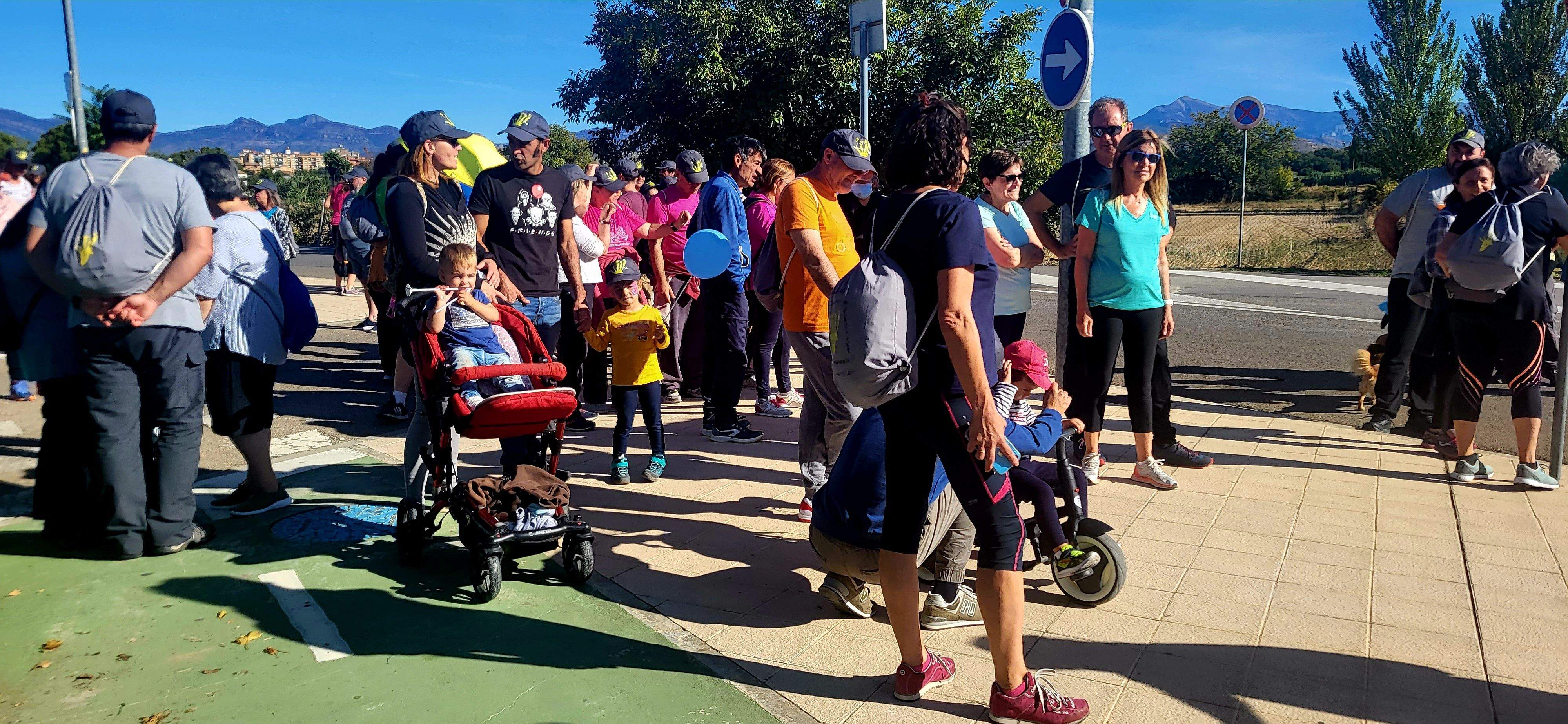 Andada Deja Huella por la Salud Mental de Arcadia y la Fundación Rey Ardid. Foto Myriam Martínez