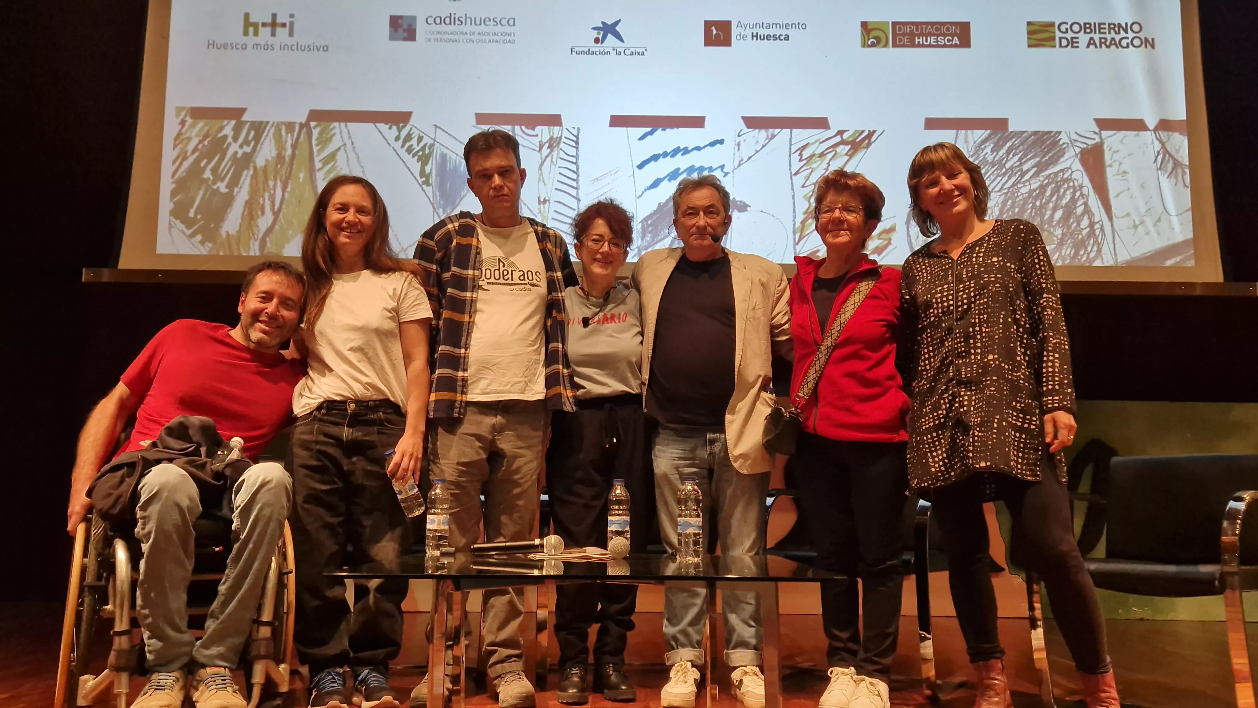 Mesa redonda "En primera persona" de Diversario 2023. Foto Myriam Martínez