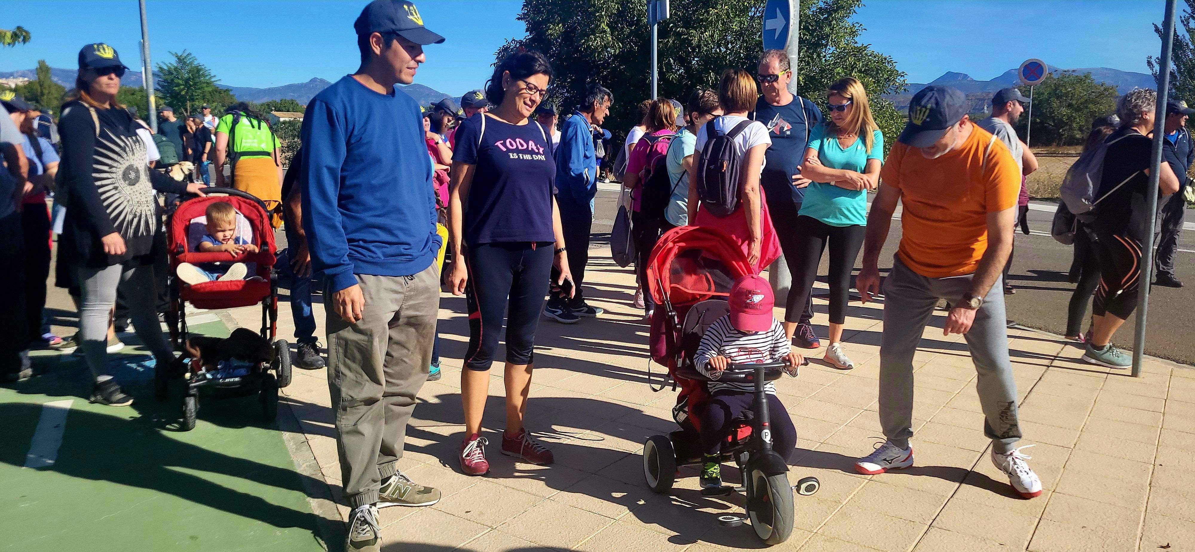 Andada Deja Huella por la Salud Mental de Arcadia y la Fundación Rey Ardid. Foto Myriam Martínez
