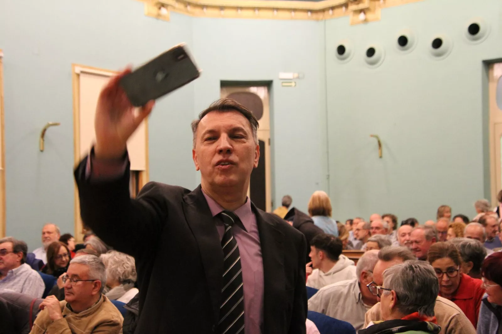 Joaquim Bosch en Huesca. Foto Carlos Neofato