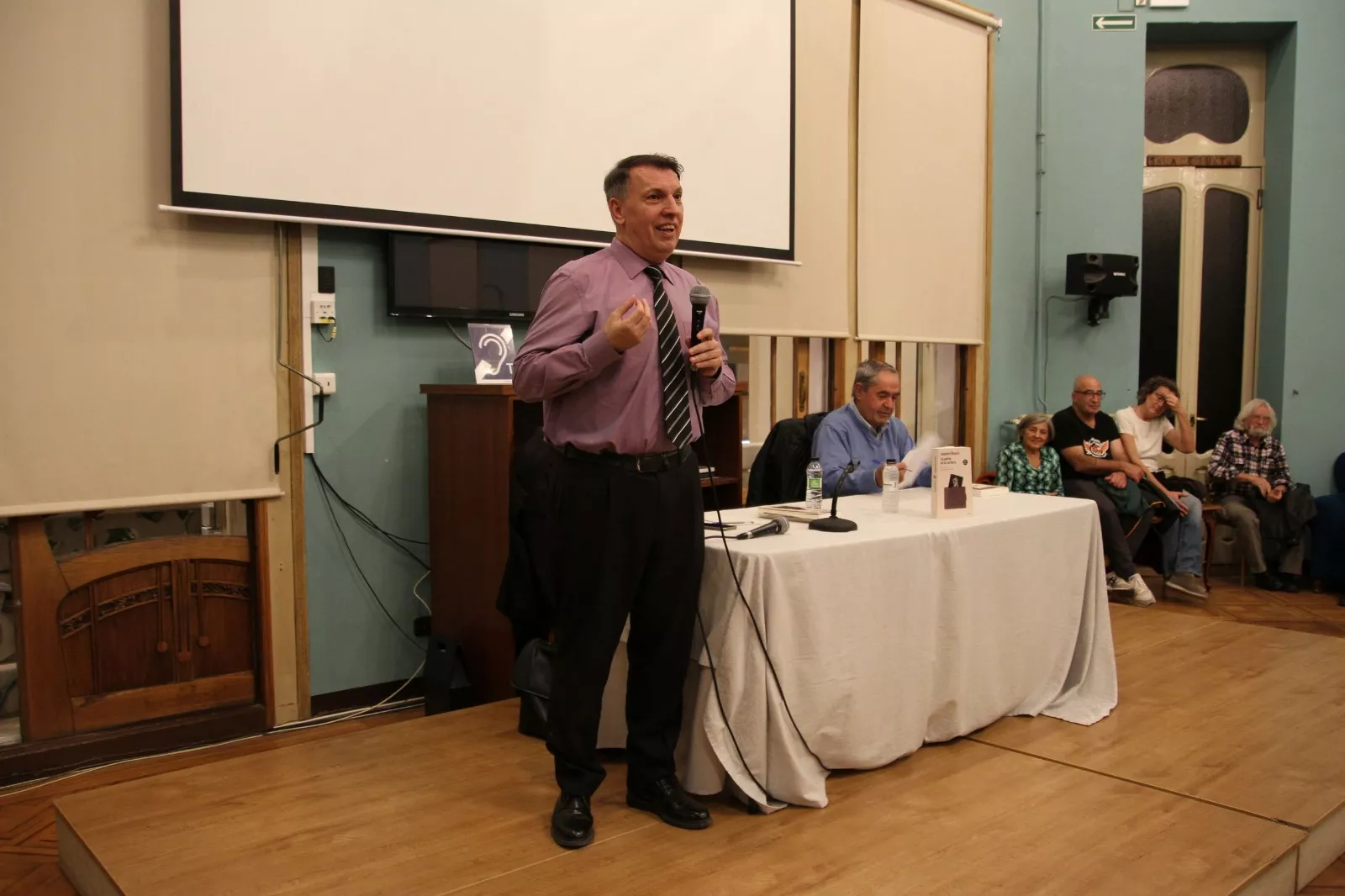 Joaquim Bosch en Huesca. Foto Carlos Neofato