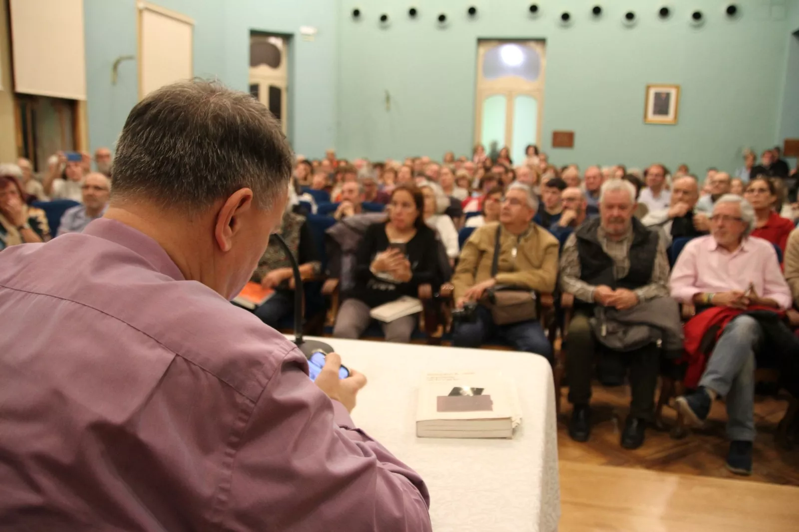 Joaquim Bosch en Huesca. Foto Carlos Neofato