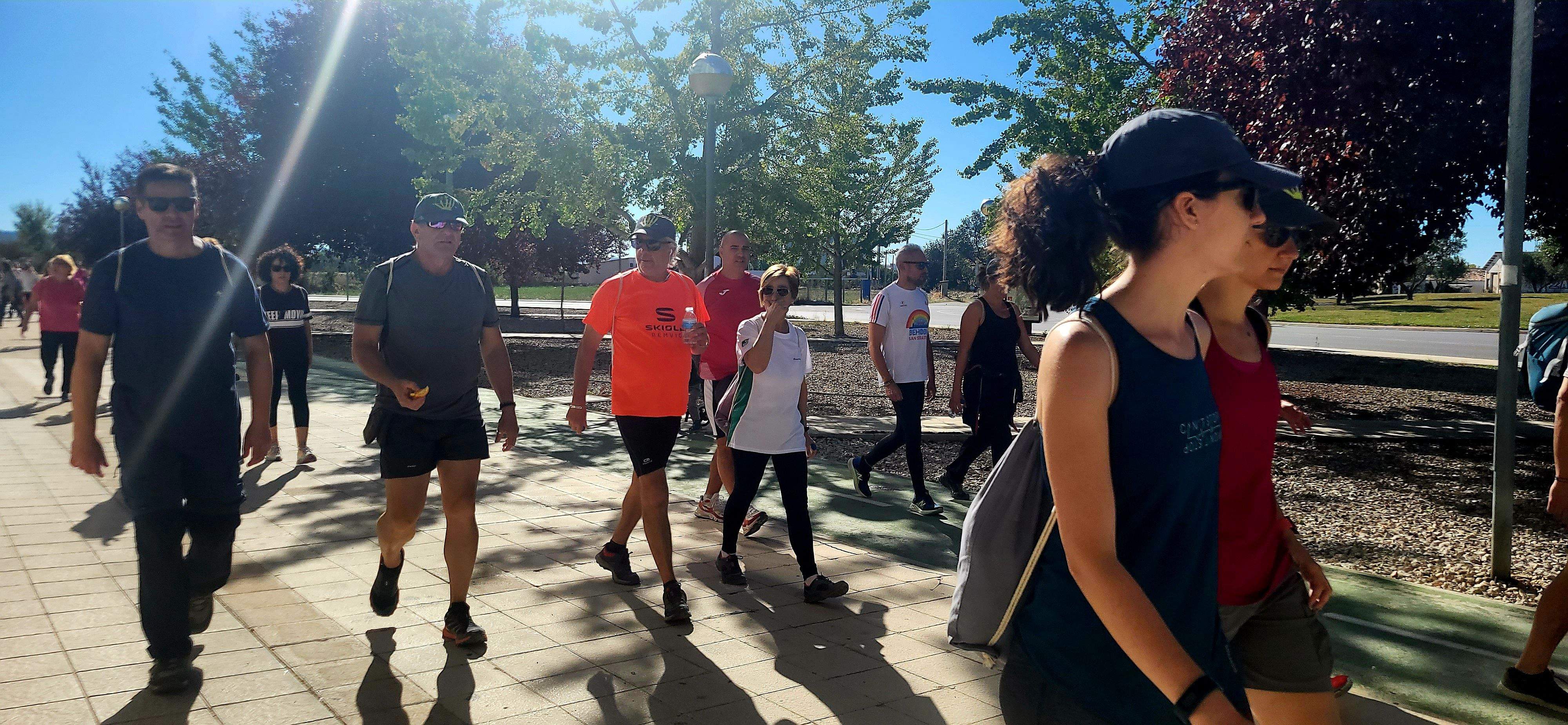 Andada Deja Huella por la Salud Mental de Arcadia y la Fundación Rey Ardid. Foto Myriam Martínez