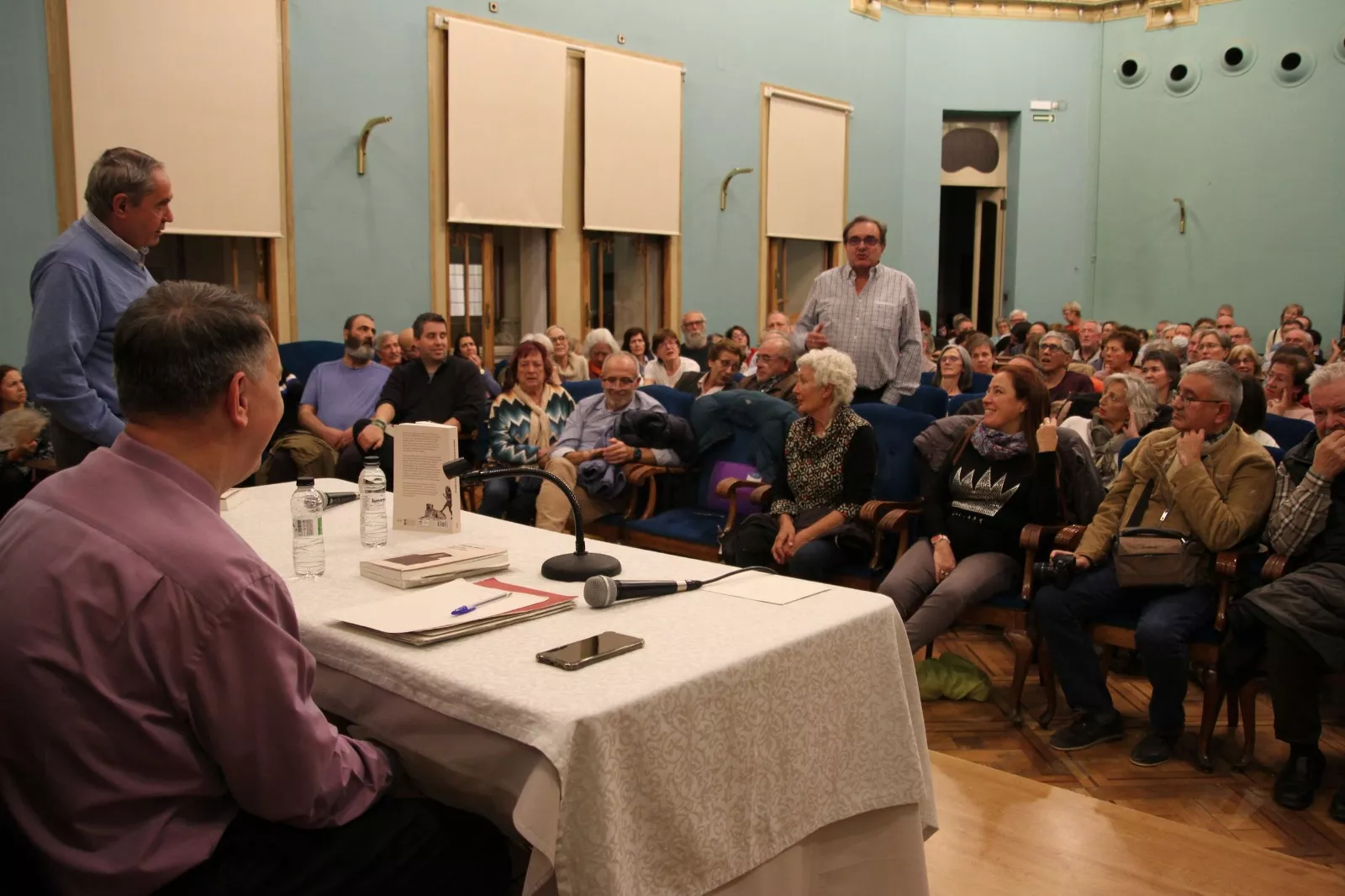 Joaquim Bosch en Huesca. Foto Carlos Neofato