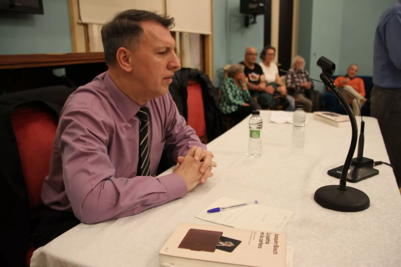 Joaquim Bosch en Huesca. Foto Carlos Neofato
