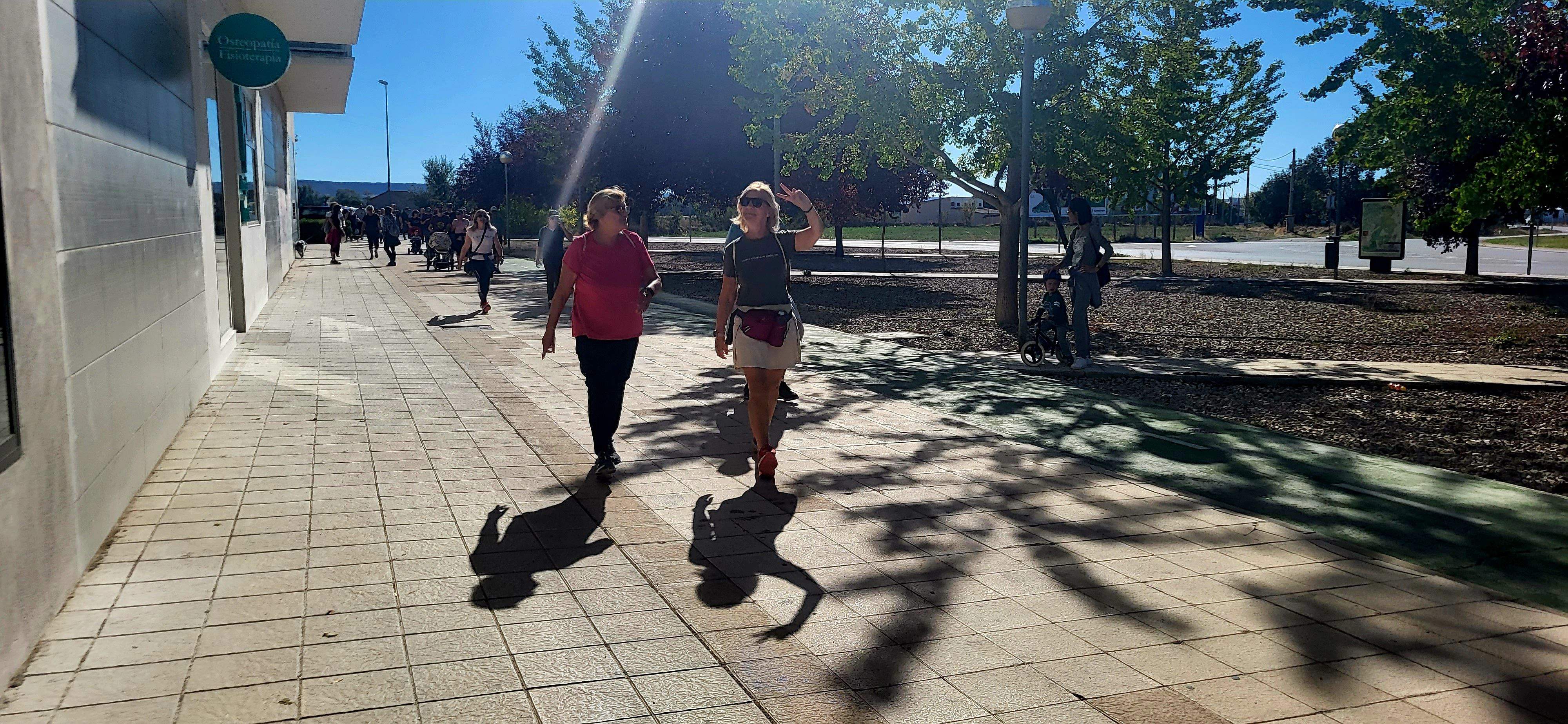 Andada Deja Huella por la Salud Mental de Arcadia y la Fundación Rey Ardid. Foto Myriam Martínez