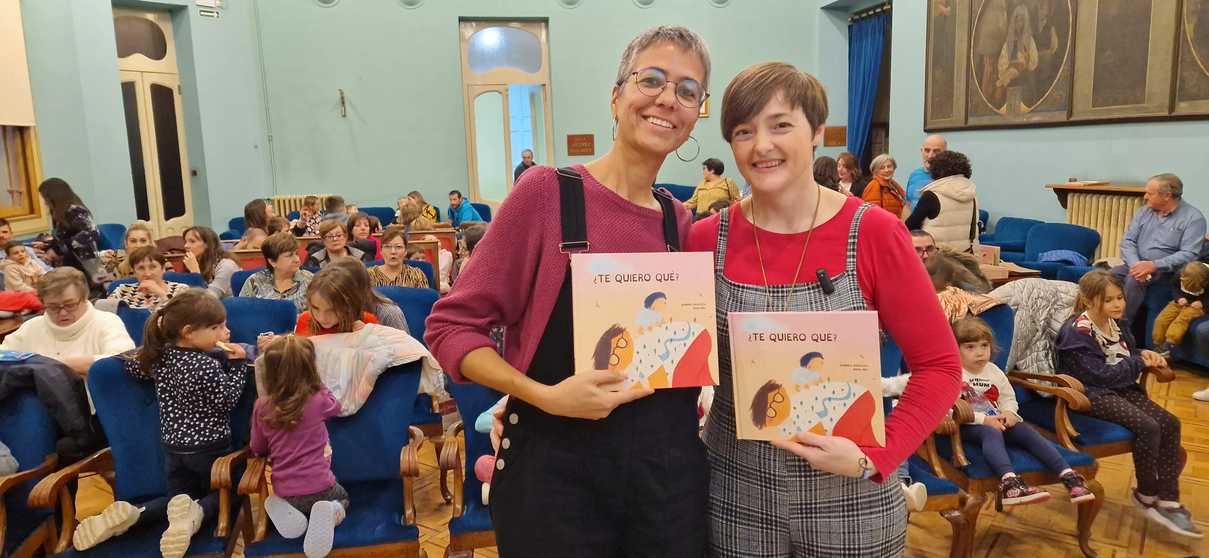 Presentación del libro de Sandra Araguás y Rosa Mai "¿Te quiero qué?". Foto Myriam Martínez