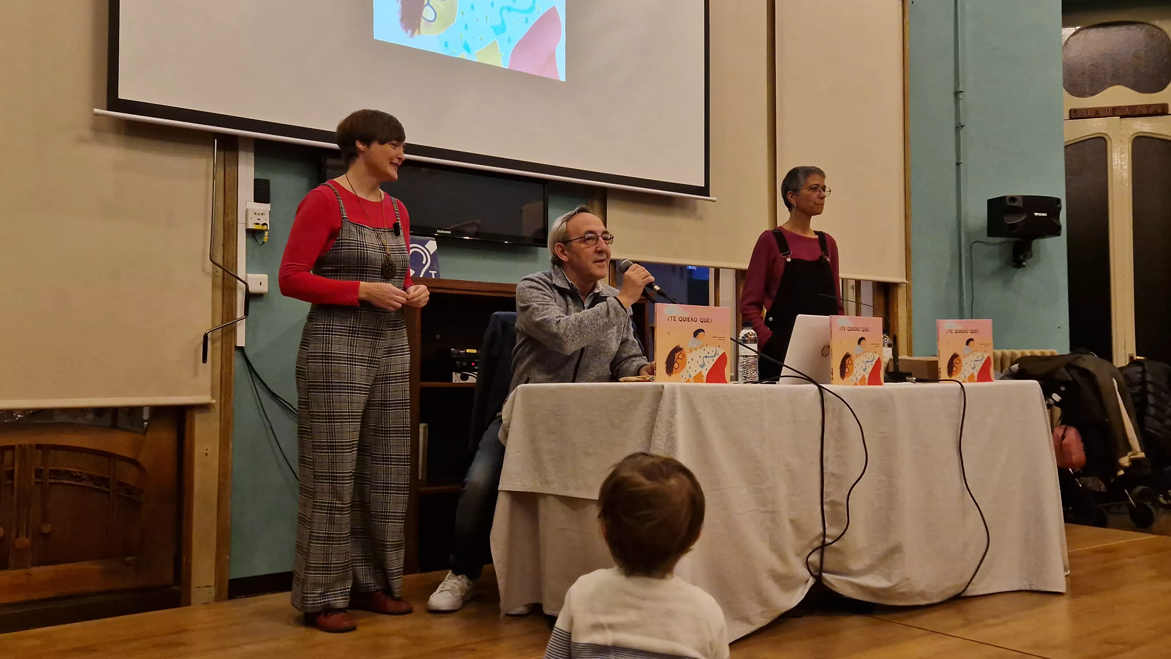 Presentación del libro de Sandra Araguás y Rosa Mai "¿Te quiero qué?". Foto Myriam Martínez