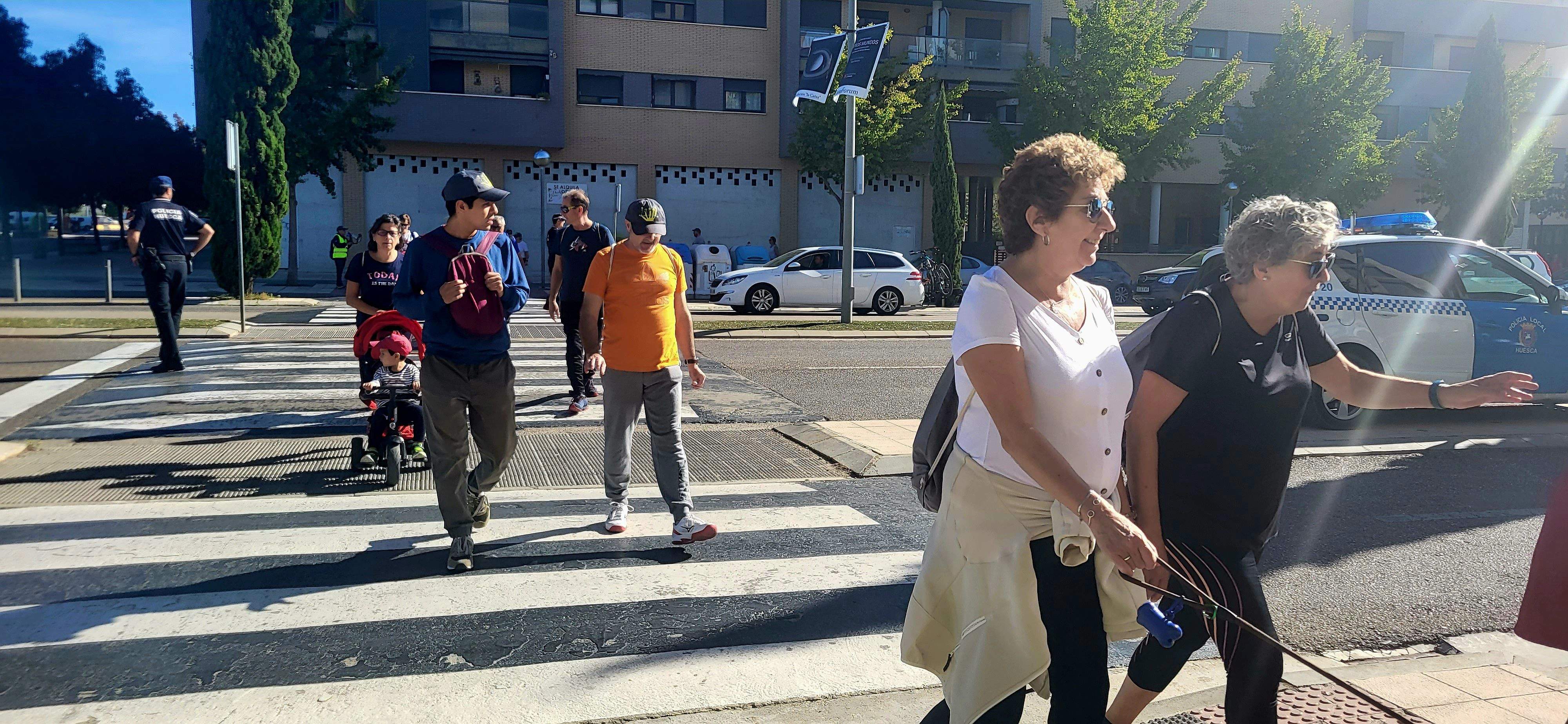 Andada Deja Huella por la Salud Mental de Arcadia y la Fundación Rey Ardid. Foto Myriam Martínez