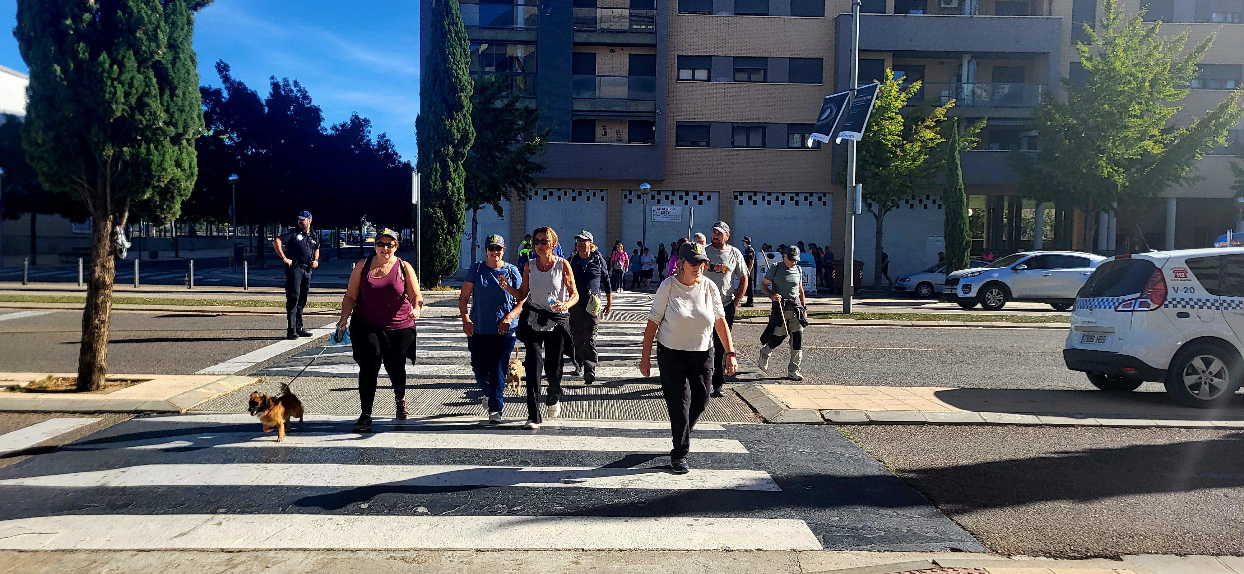 Andada Deja Huella por la Salud Mental de Arcadia y la Fundación Rey Ardid. Foto Myriam Martínez