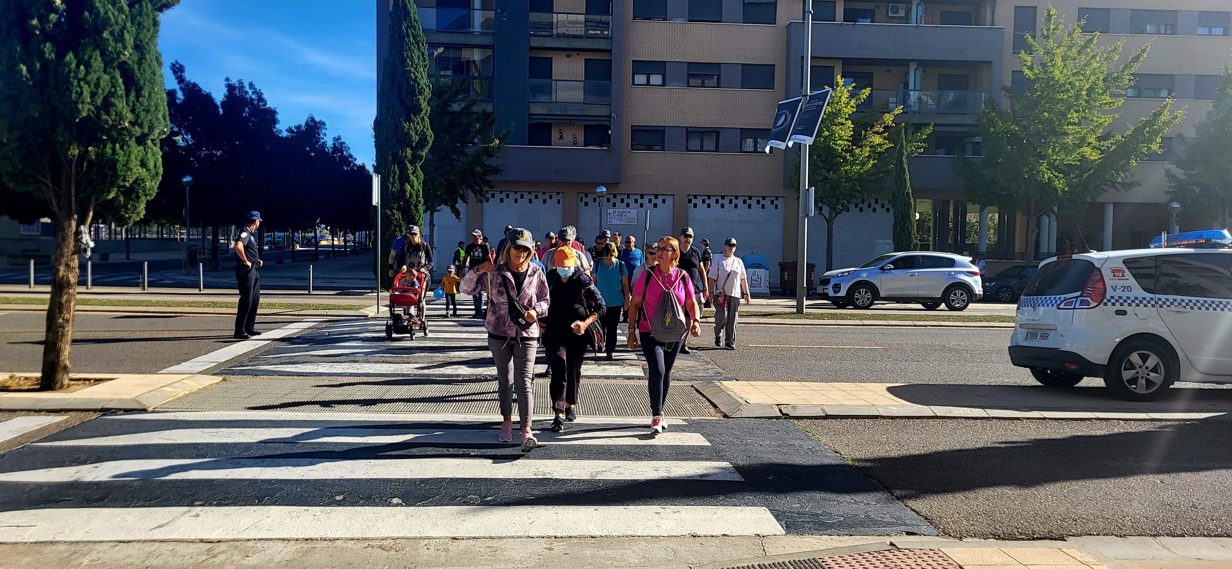 Andada Deja Huella por la Salud Mental de Arcadia y la Fundación Rey Ardid. Foto Myriam Martínez