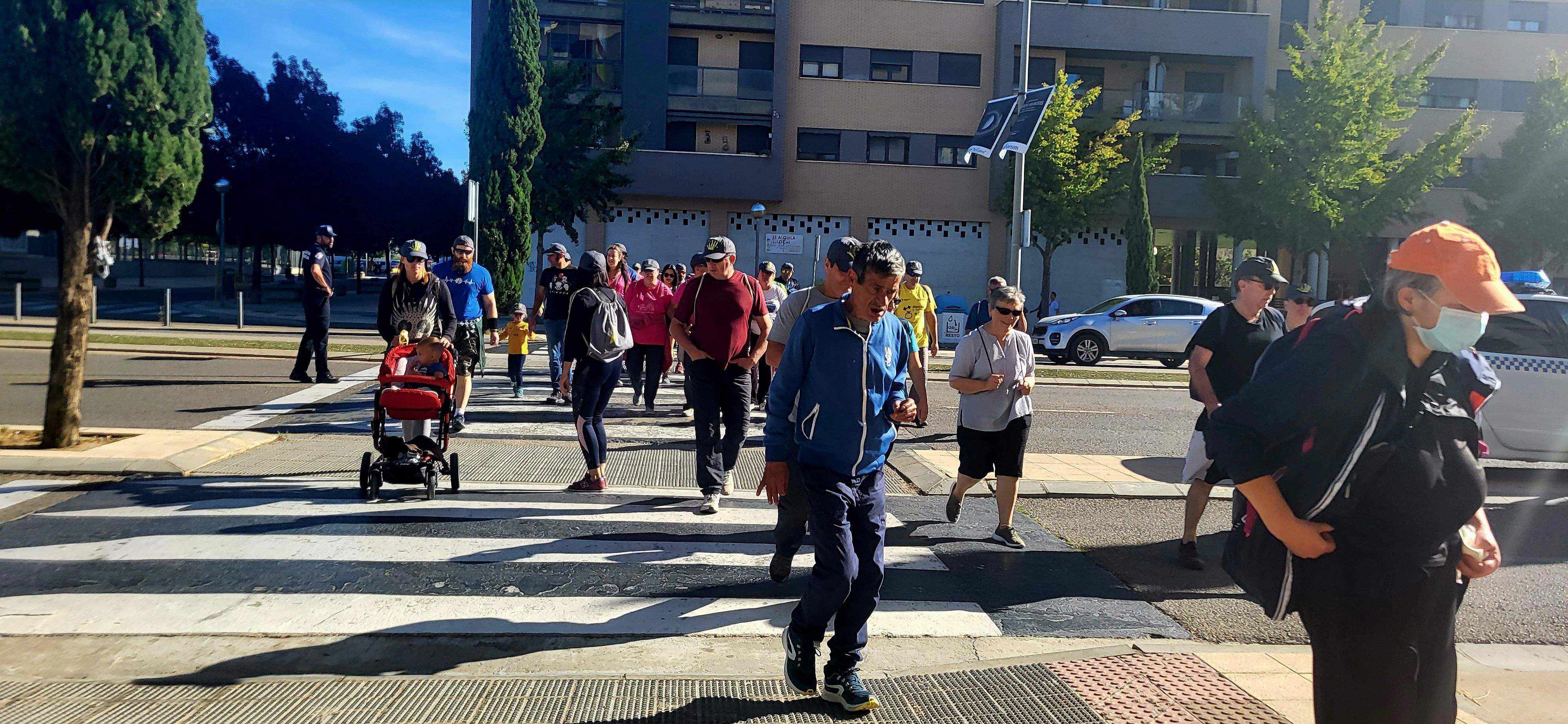 Andada Deja Huella por la Salud Mental de Arcadia y la Fundación Rey Ardid. Foto Myriam Martínez