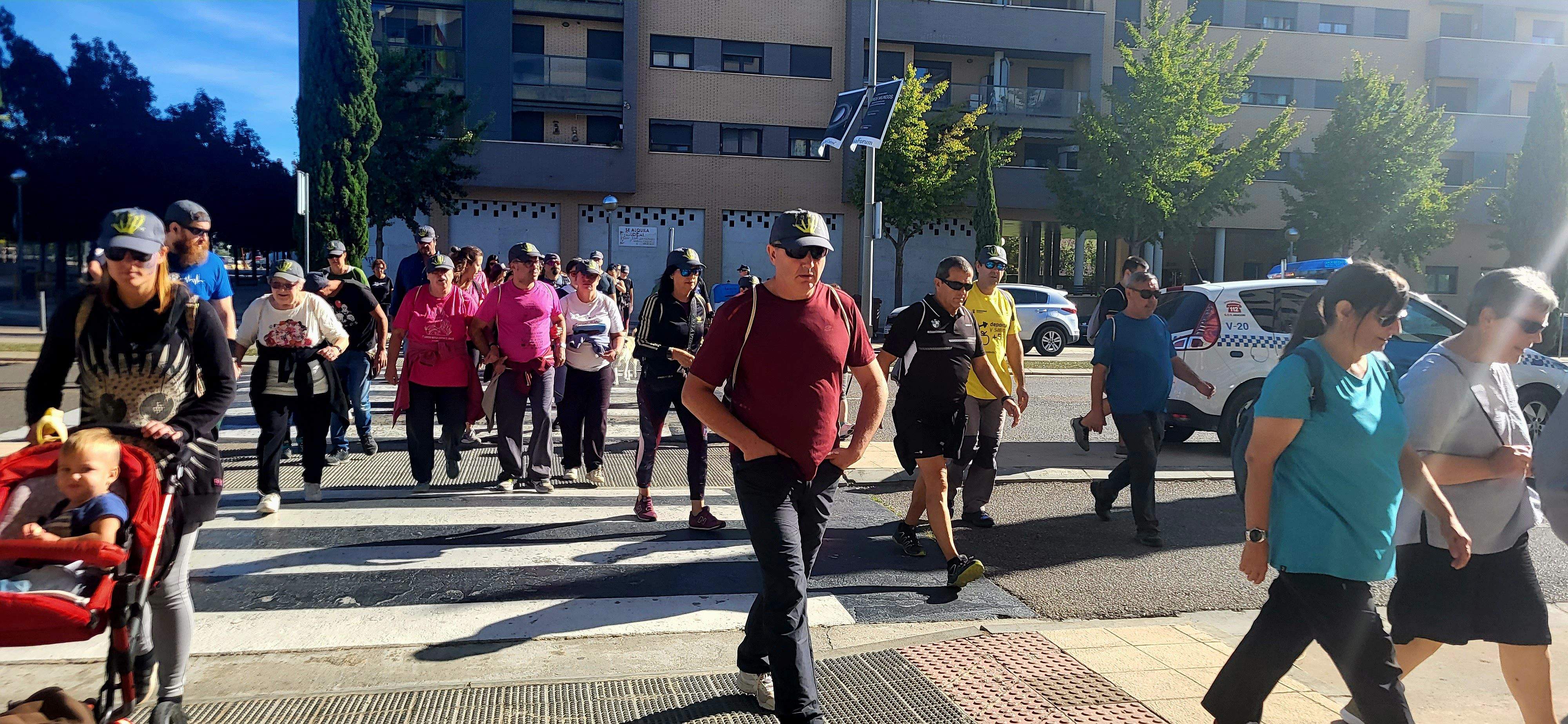Andada Deja Huella por la Salud Mental de Arcadia y la Fundación Rey Ardid. Foto Myriam Martínez