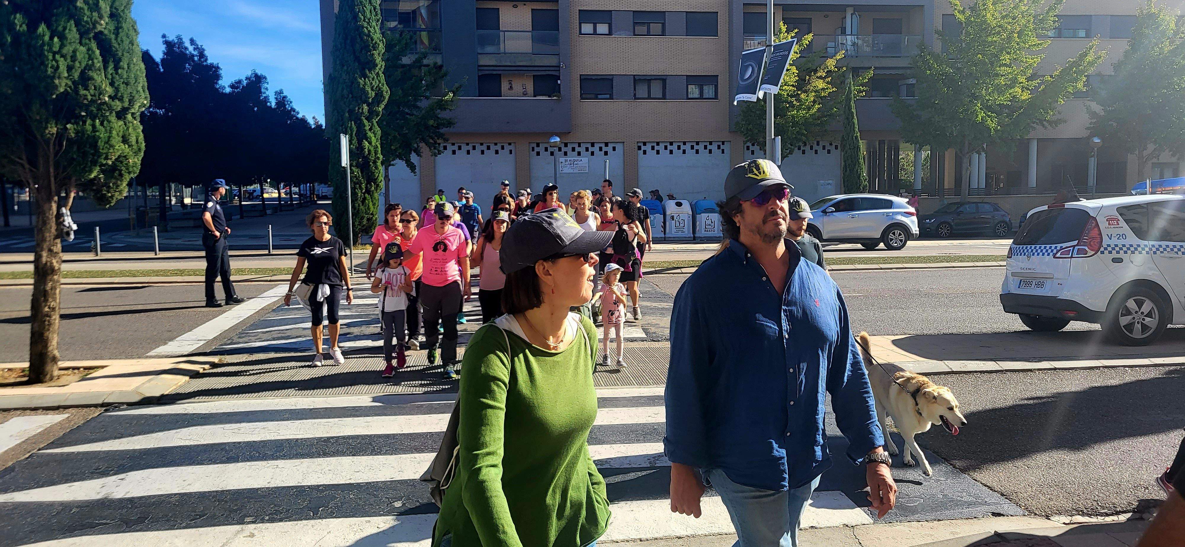 Andada Deja Huella por la Salud Mental de Arcadia y la Fundación Rey Ardid. Foto Myriam Martínez
