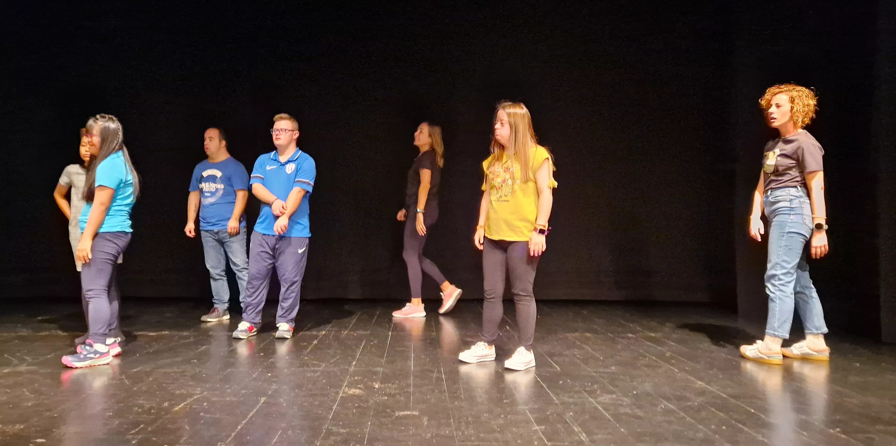 Exhibición del laboratorio de danza en Diversario 2023. Foto Myriam Martínez