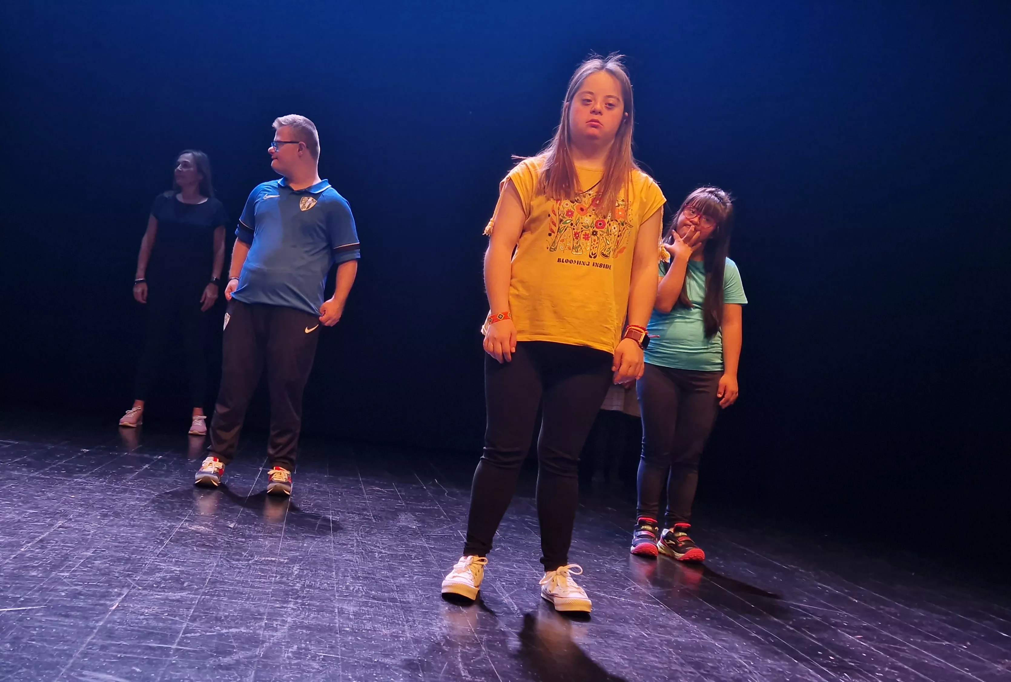 Exhibición del laboratorio de danza en Diversario 2023. Foto Myriam Martínez