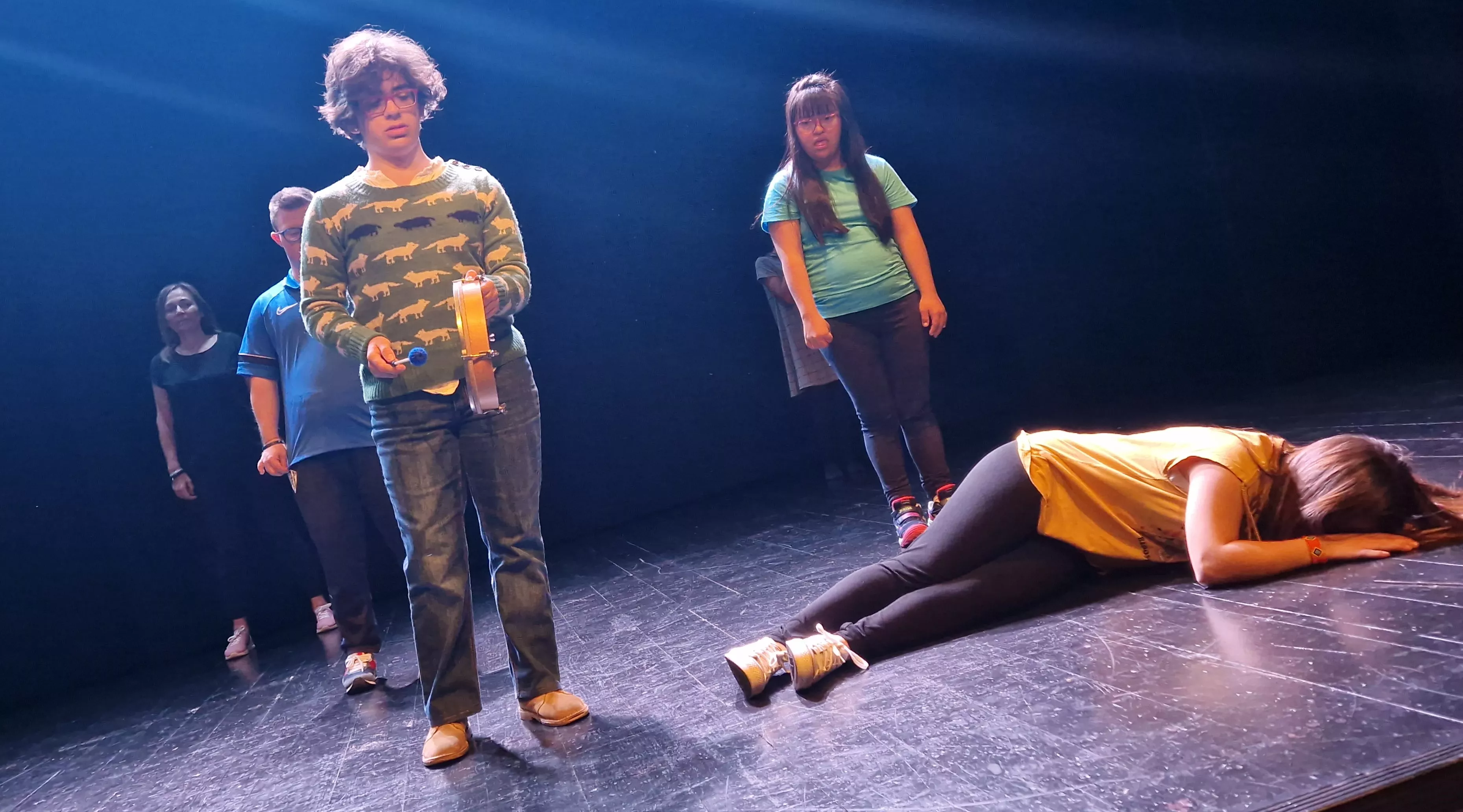 Exhibición del laboratorio de danza en Diversario 2023. Foto Myriam Martínez