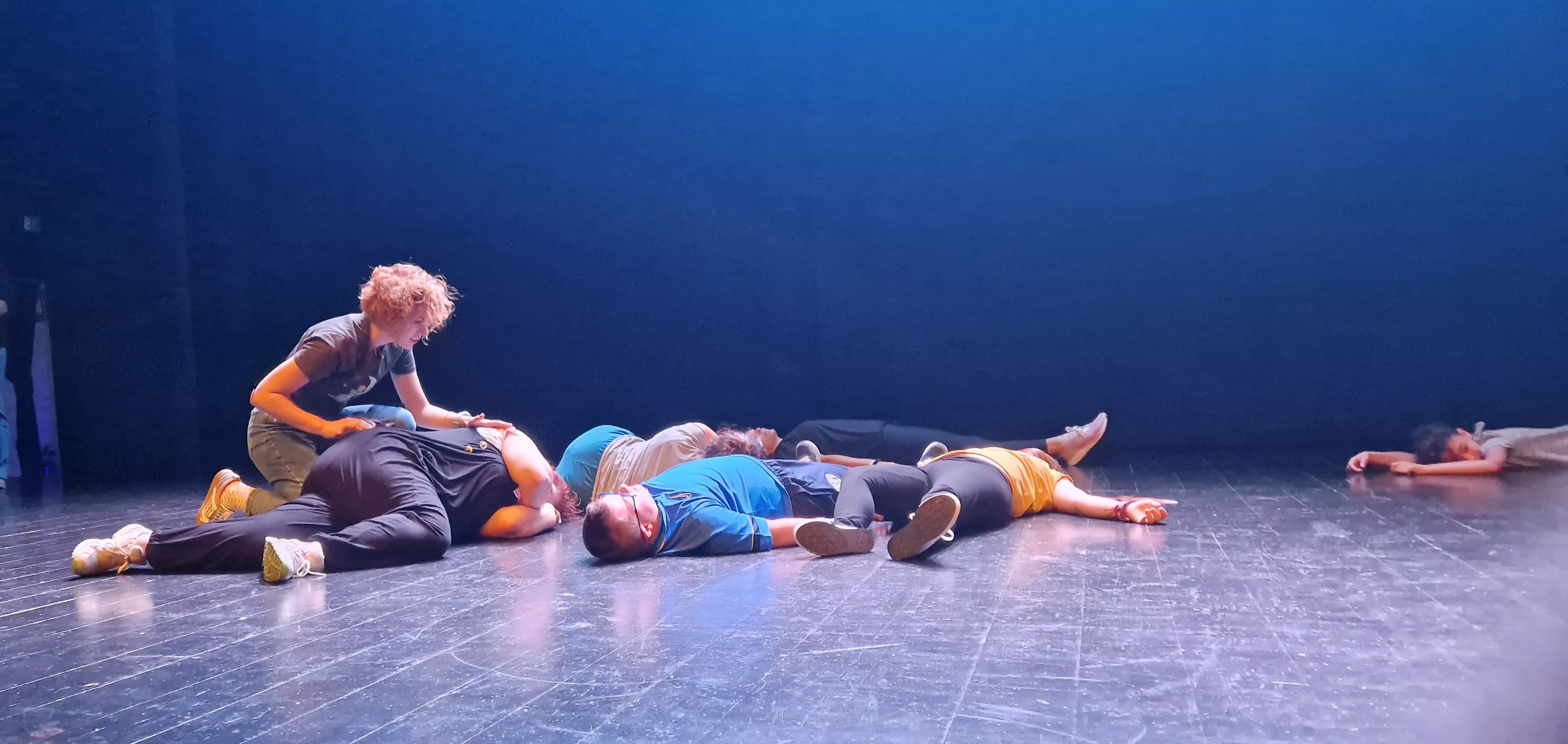 Exhibición del laboratorio de danza en Diversario 2023. Foto Myriam Martínez