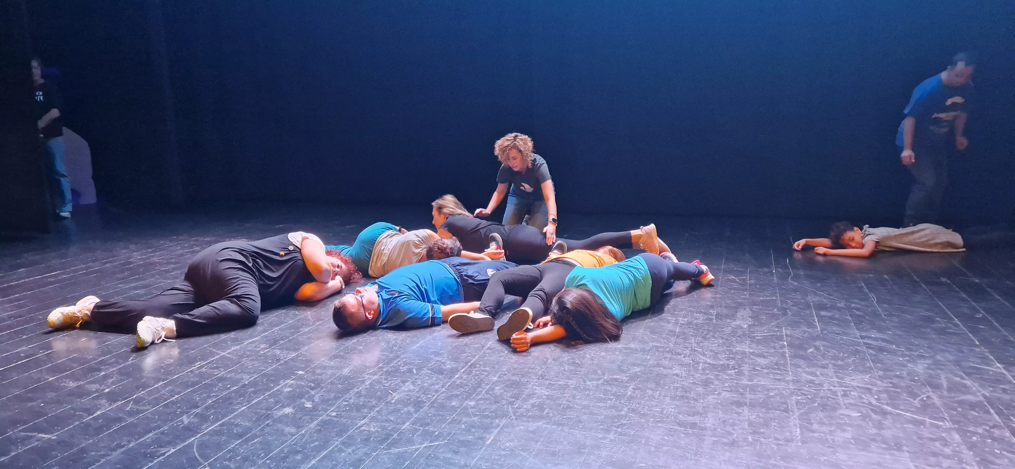 Exhibición del laboratorio de danza en Diversario 2023. Foto Myriam Martínez