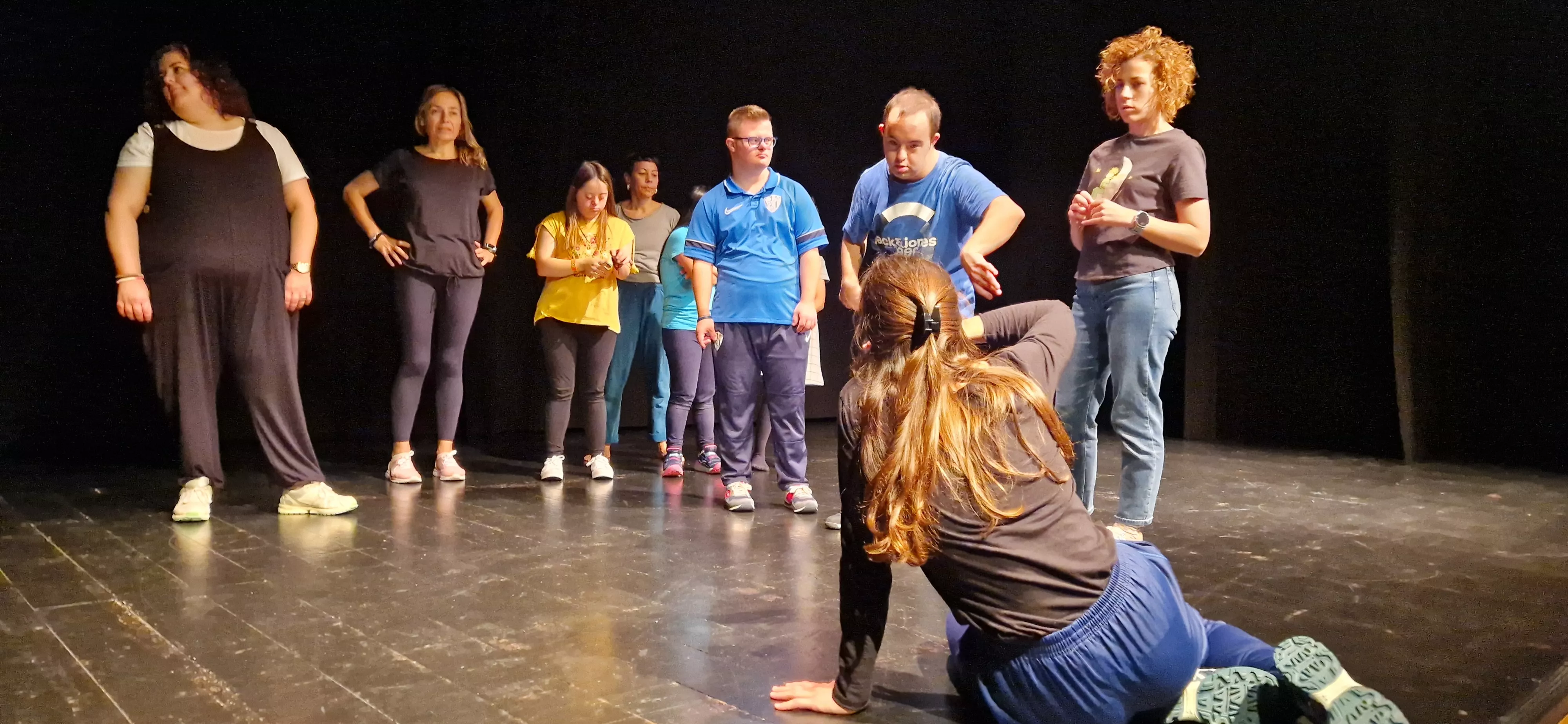 Exhibición del laboratorio de danza en Diversario 2023. Foto Myriam Martínez