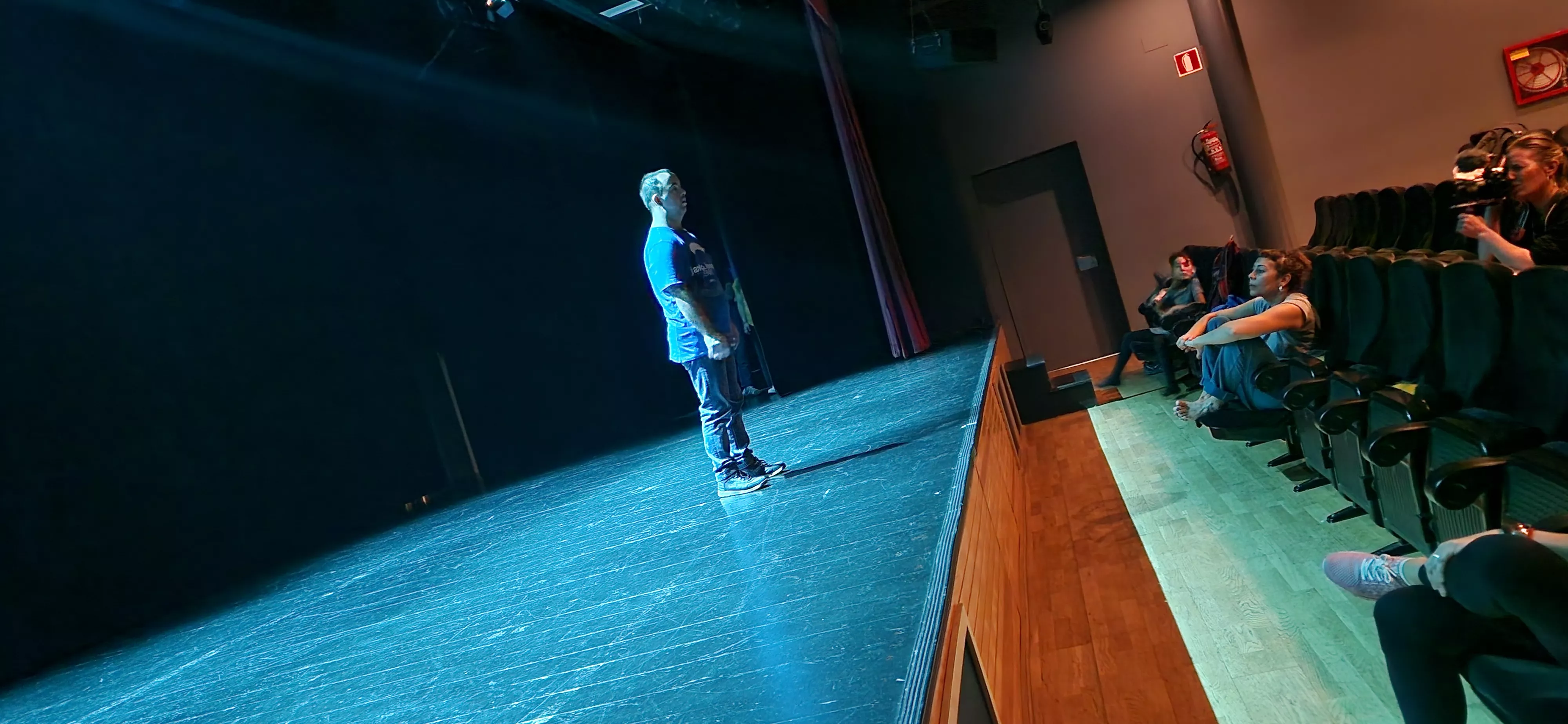 Exhibición del laboratorio de danza en Diversario 2023. Foto Myriam Martínez