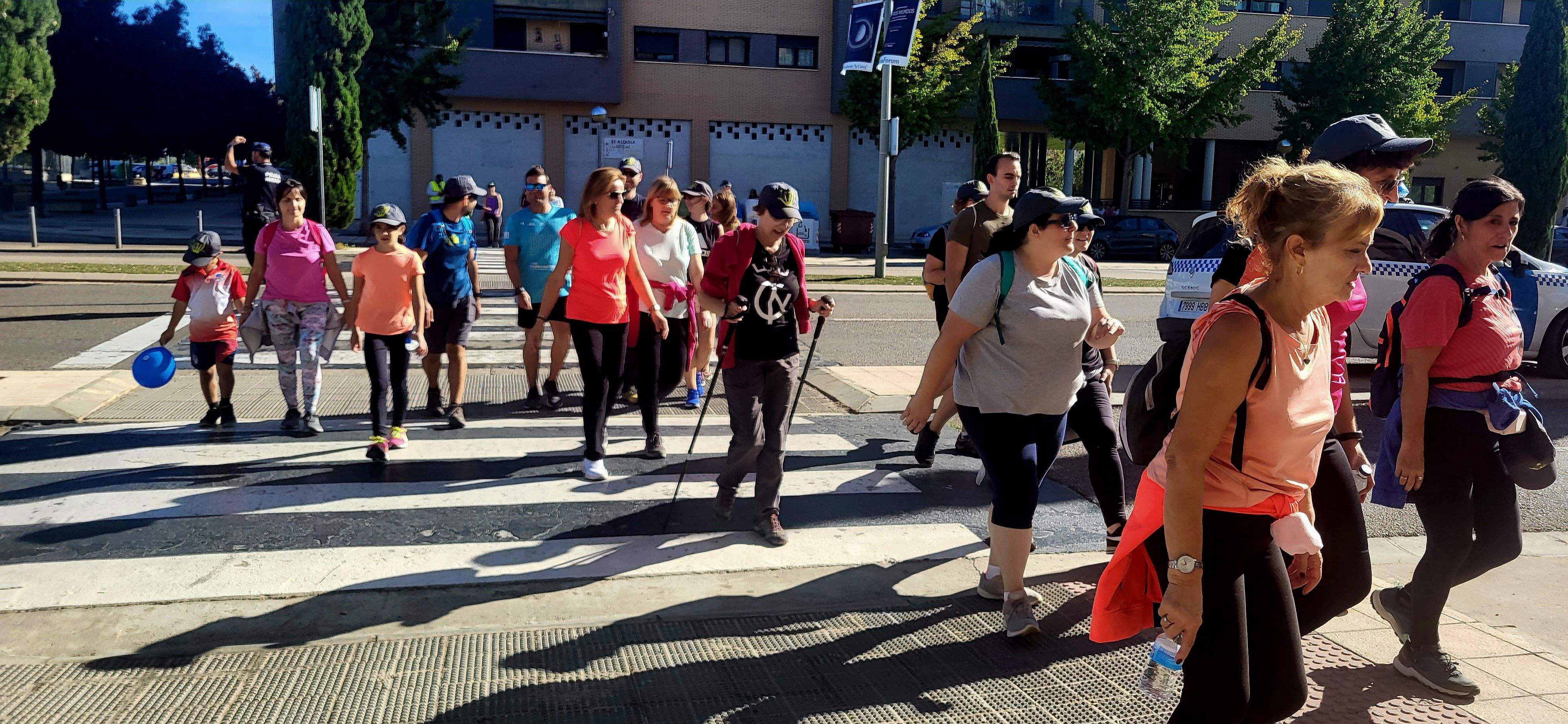 Andada Deja Huella por la Salud Mental de Arcadia y la Fundación Rey Ardid. Foto Myriam Martínez