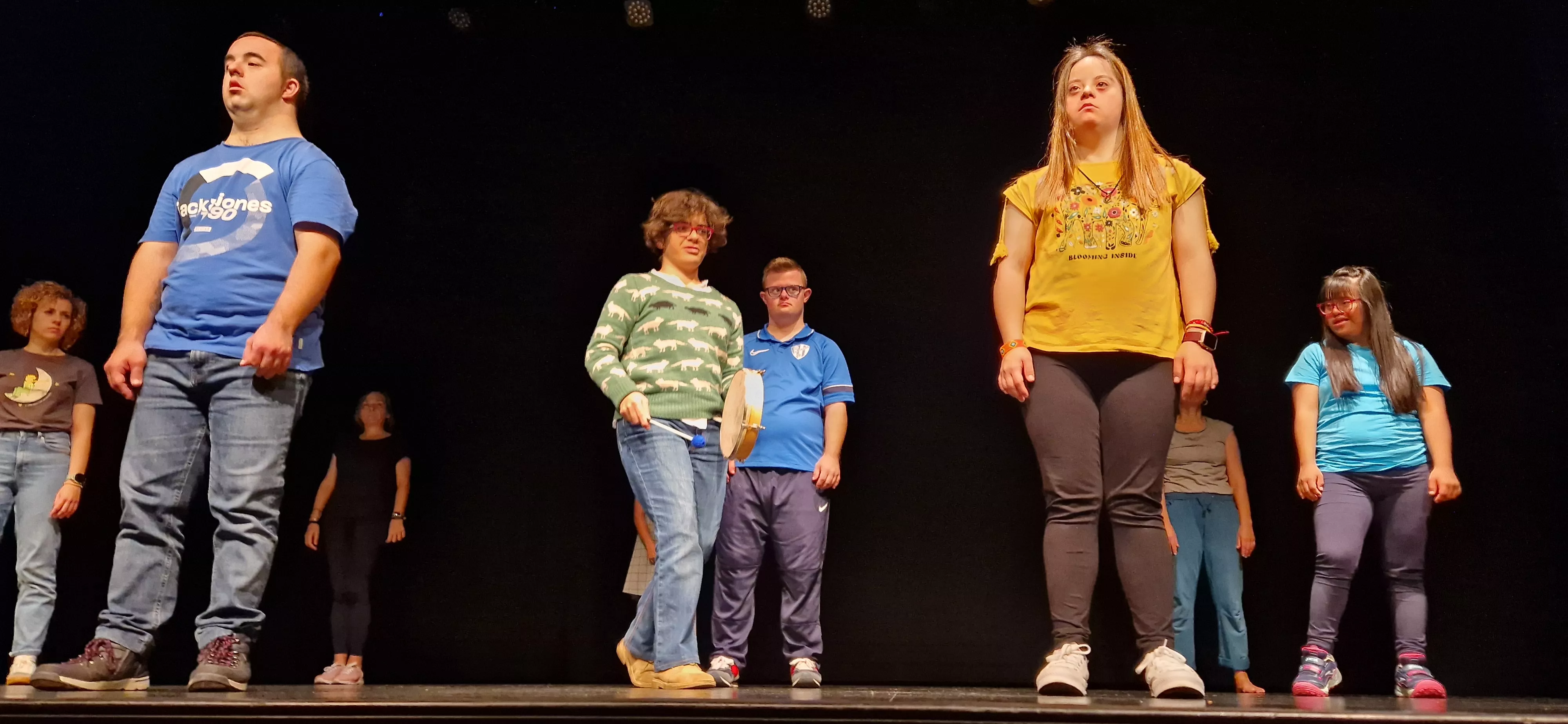 Exhibición del laboratorio de danza en Diversario 2023. Foto Myriam Martínez