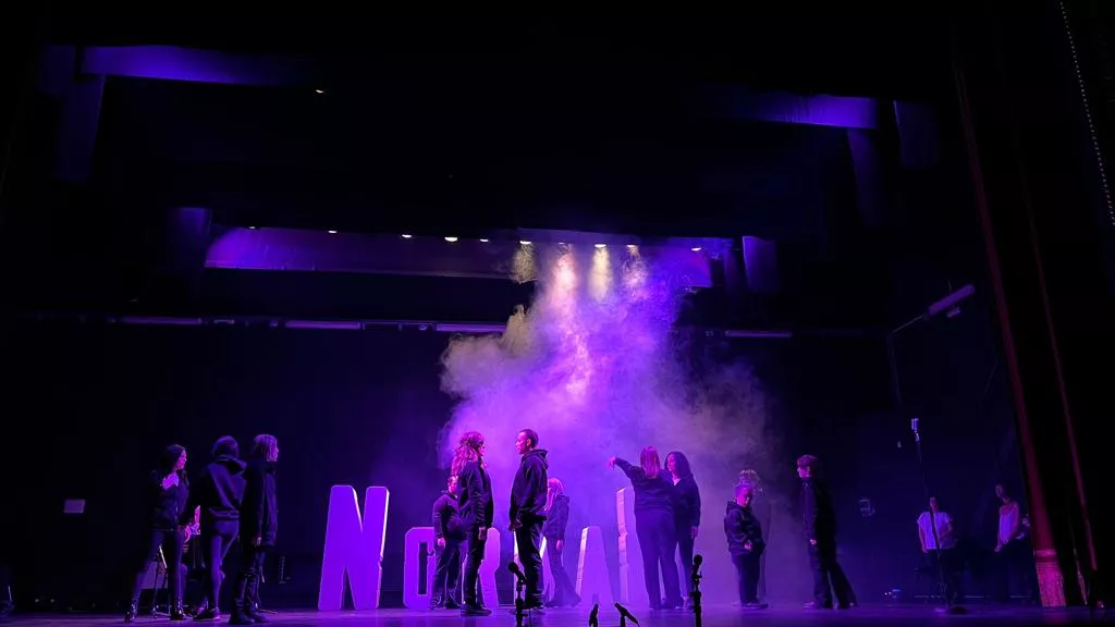 Representación en Diversario del espectáculo Normal. Foto Mercedes Manterola