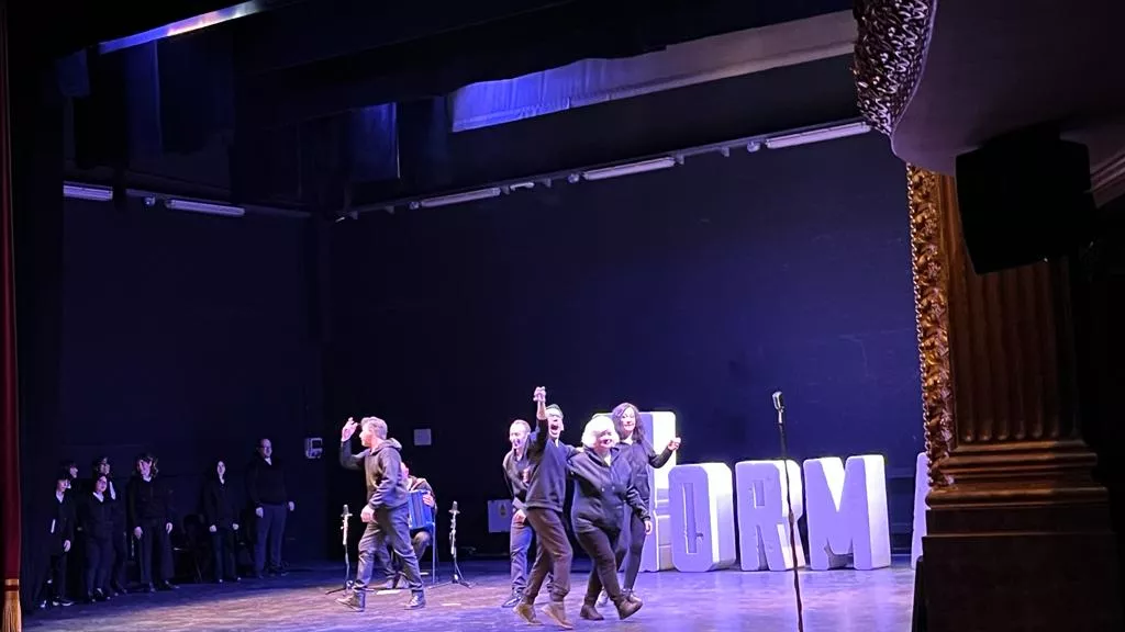 Representación en Diversario del espectáculo Normal. Foto Mercedes Manterola