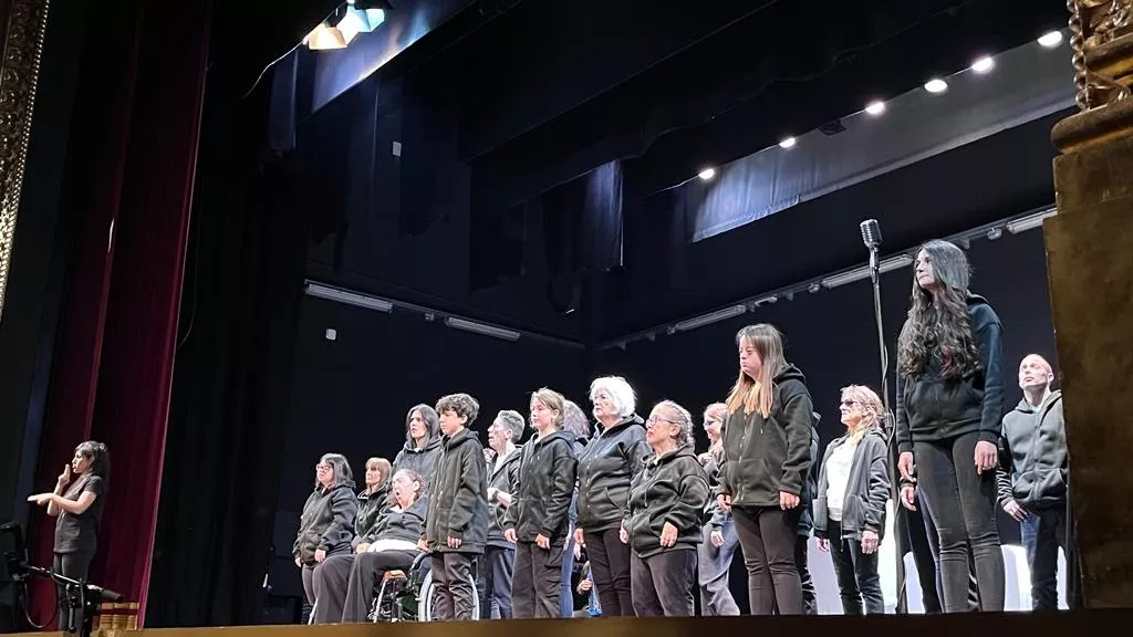 Representación en Diversario del espectáculo Normal. Foto Mercedes Manterola