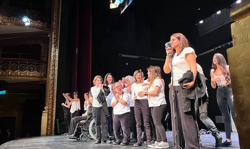 Representación en Diversario del espectáculo Normal. Foto Mercedes Manterola