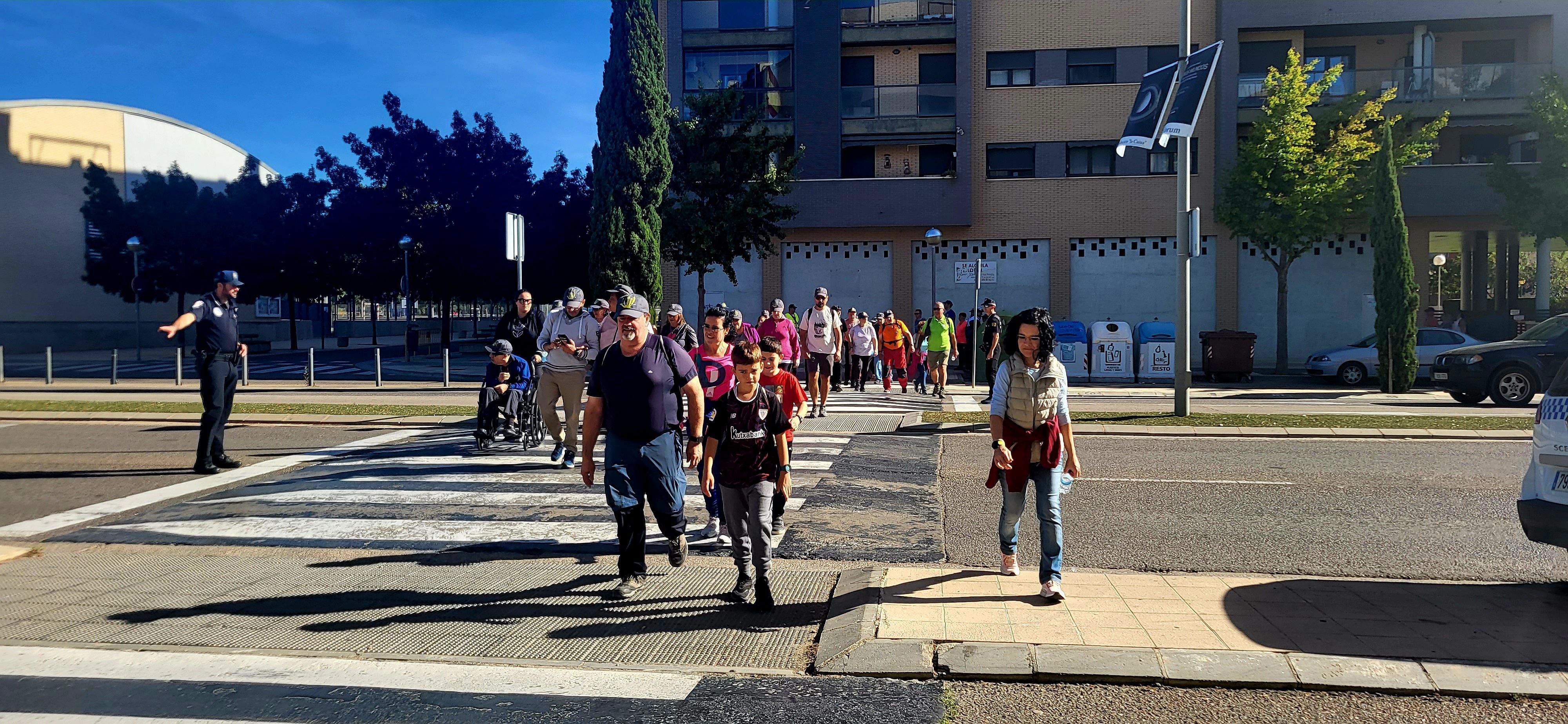 Andada Deja Huella por la Salud Mental de Arcadia y la Fundación Rey Ardid. Foto Myriam Martínez