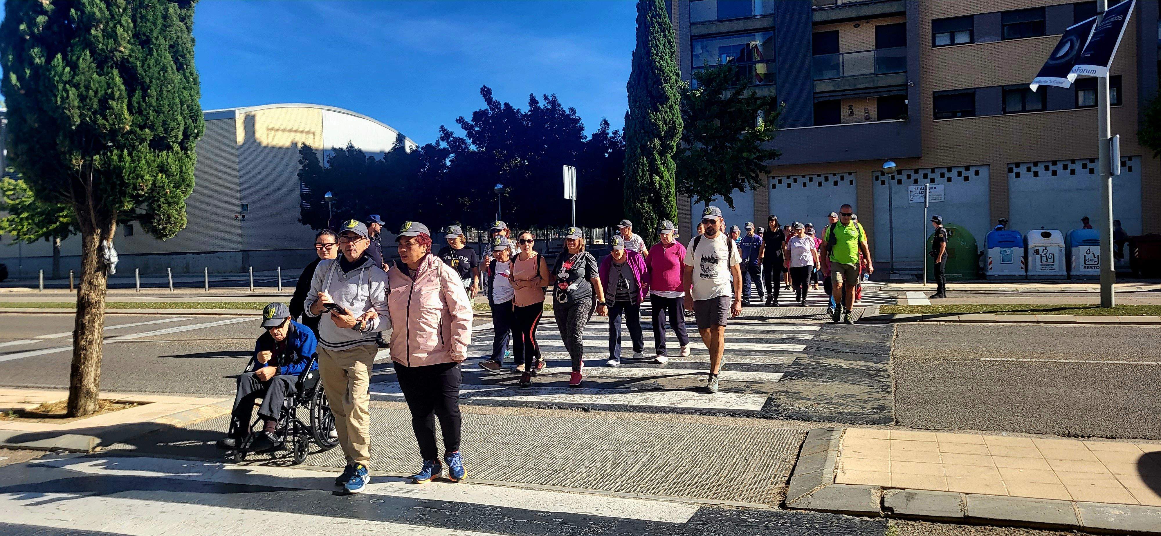 Andada Deja Huella por la Salud Mental de Arcadia y la Fundación Rey Ardid. Foto Myriam Martínez
