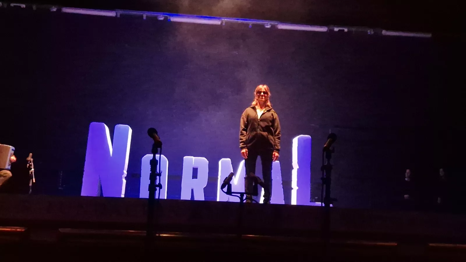 Representación en Diversario del espectáculo Normal. Foto Myriam Martínez