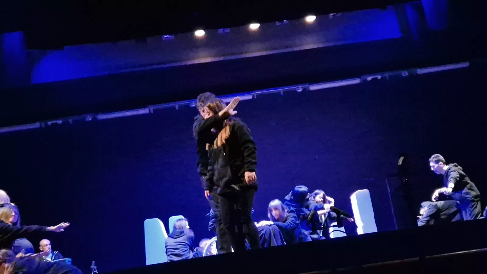 Representación en Diversario del espectáculo Normal. Foto Myriam Martínez