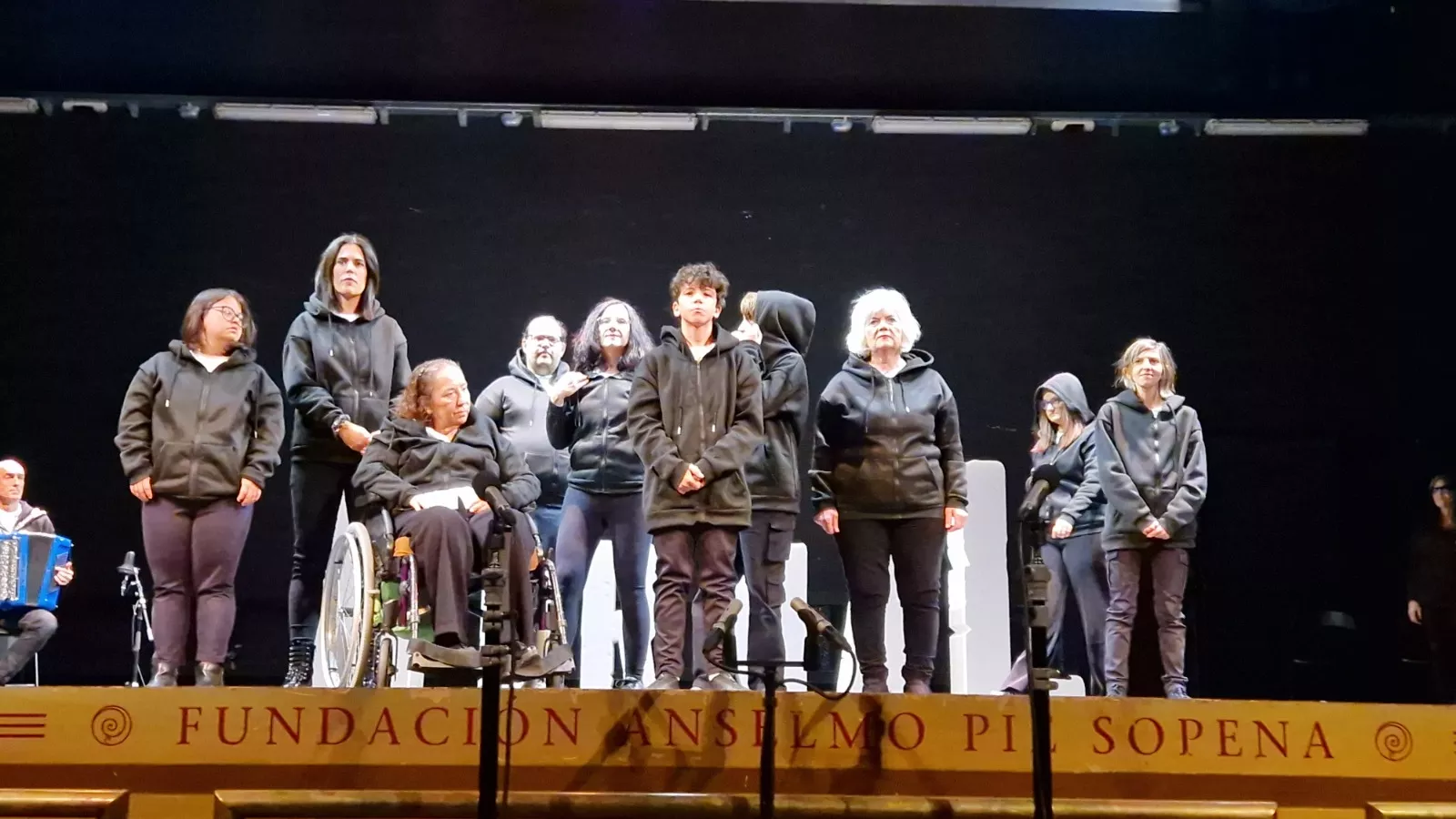 Representación en Diversario del espectáculo Normal. Foto Myriam Martínez