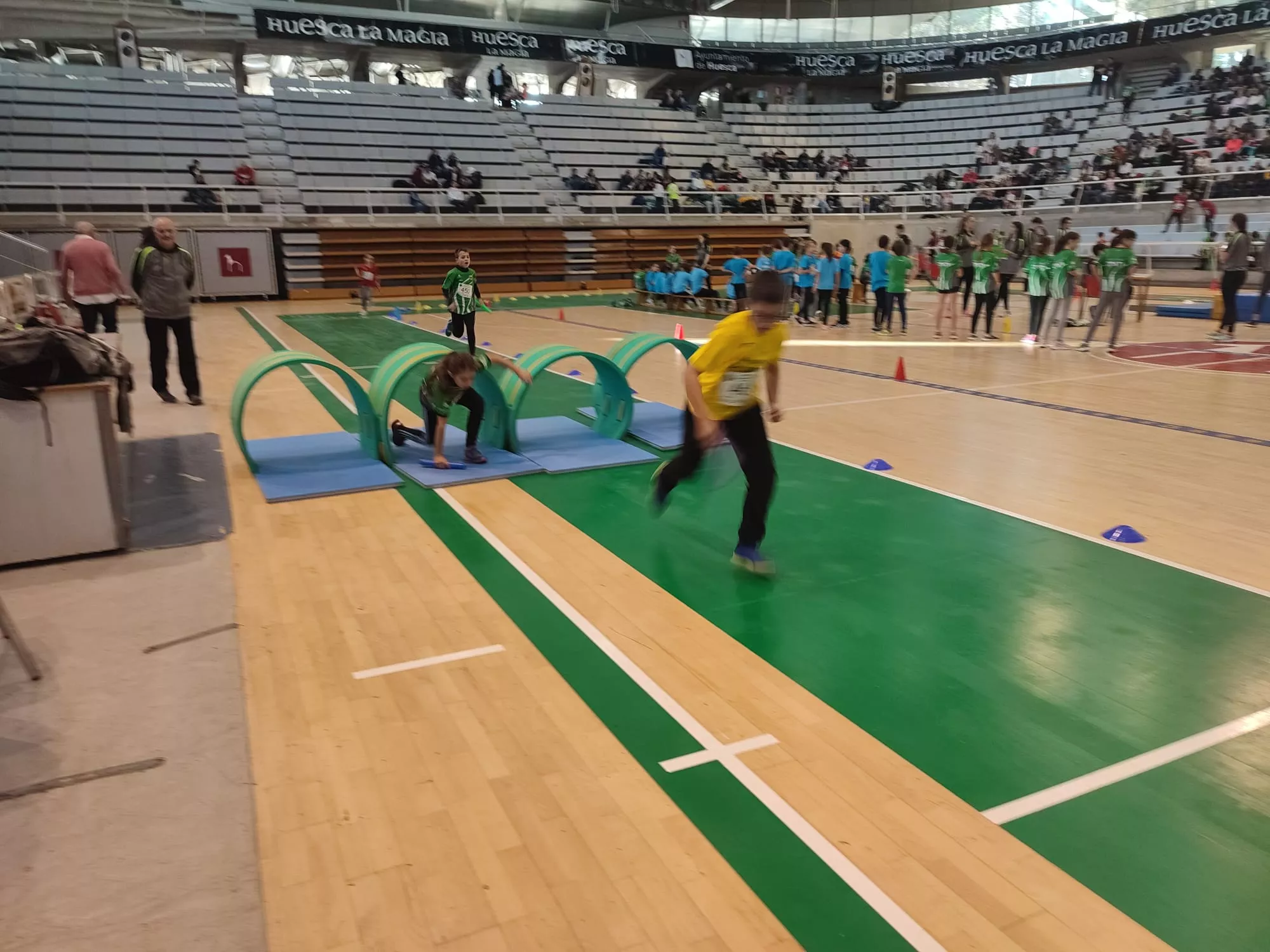 El relevo Grand Prix, un clásido del Atletismo Divertido.