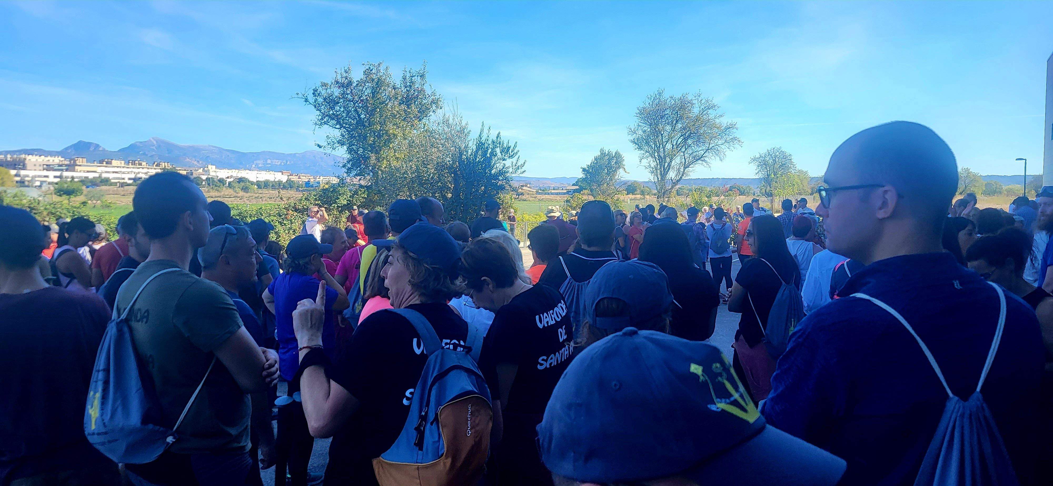 Andada Deja Huella por la Salud Mental de Arcadia y la Fundación Rey Ardid. Foto Myriam Martínez
